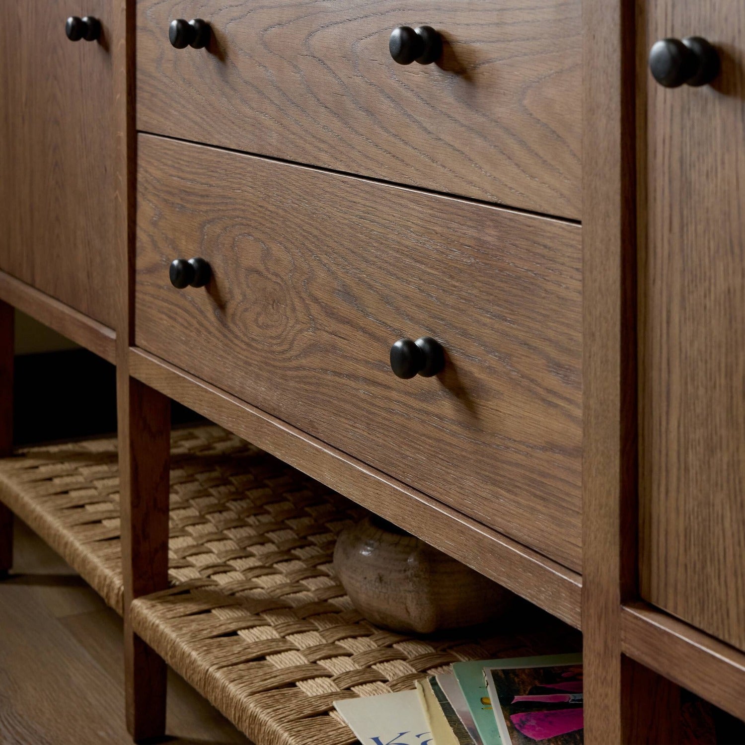 Four Hands Kenzo Warm Natural Oak Media Console