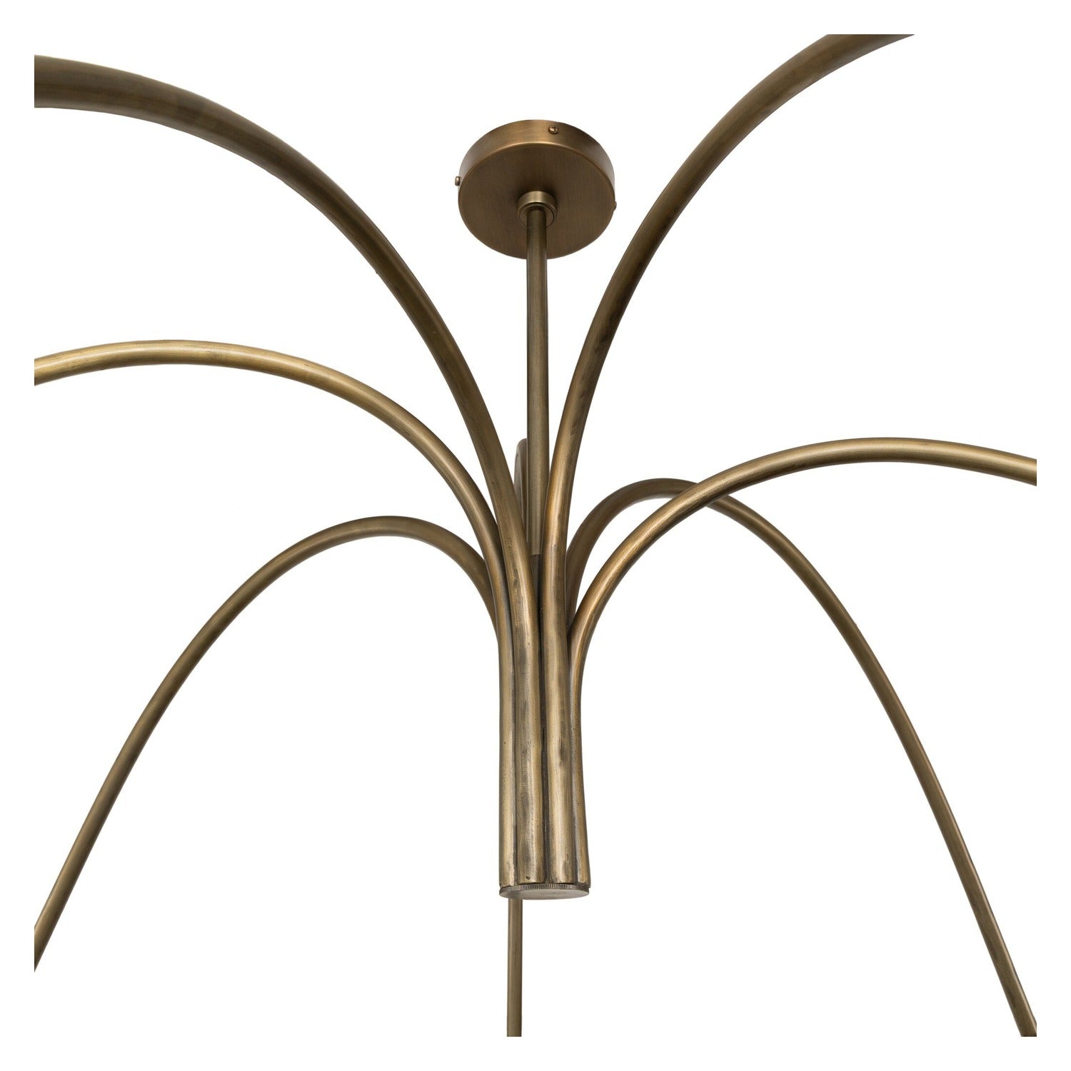 Four Hands Amabella Aged Antique Brass Chandelier