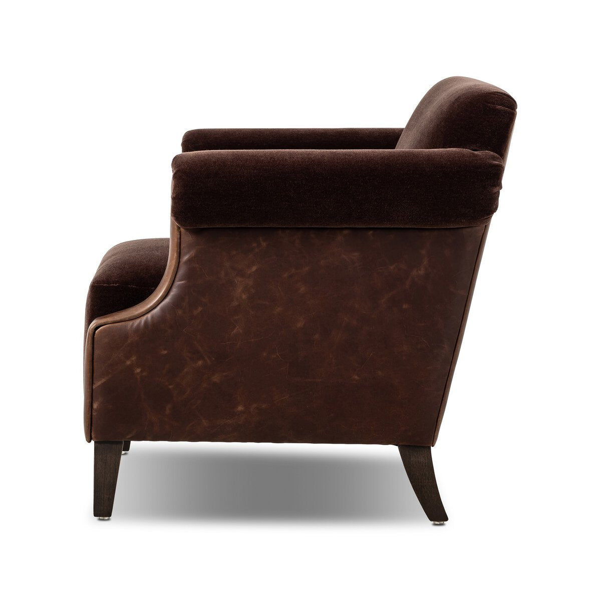 Four Hands Harvey Monte Chocolate Chair