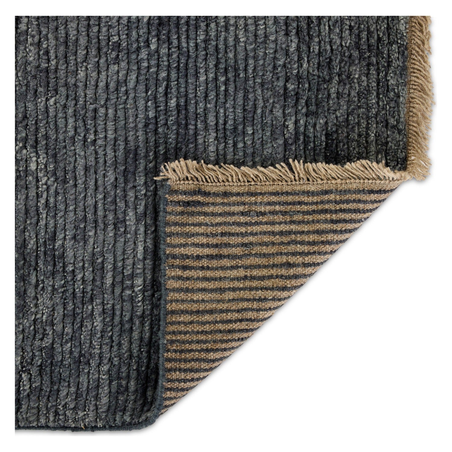 Four Hands Halima Denim Hand-Knotted Rug