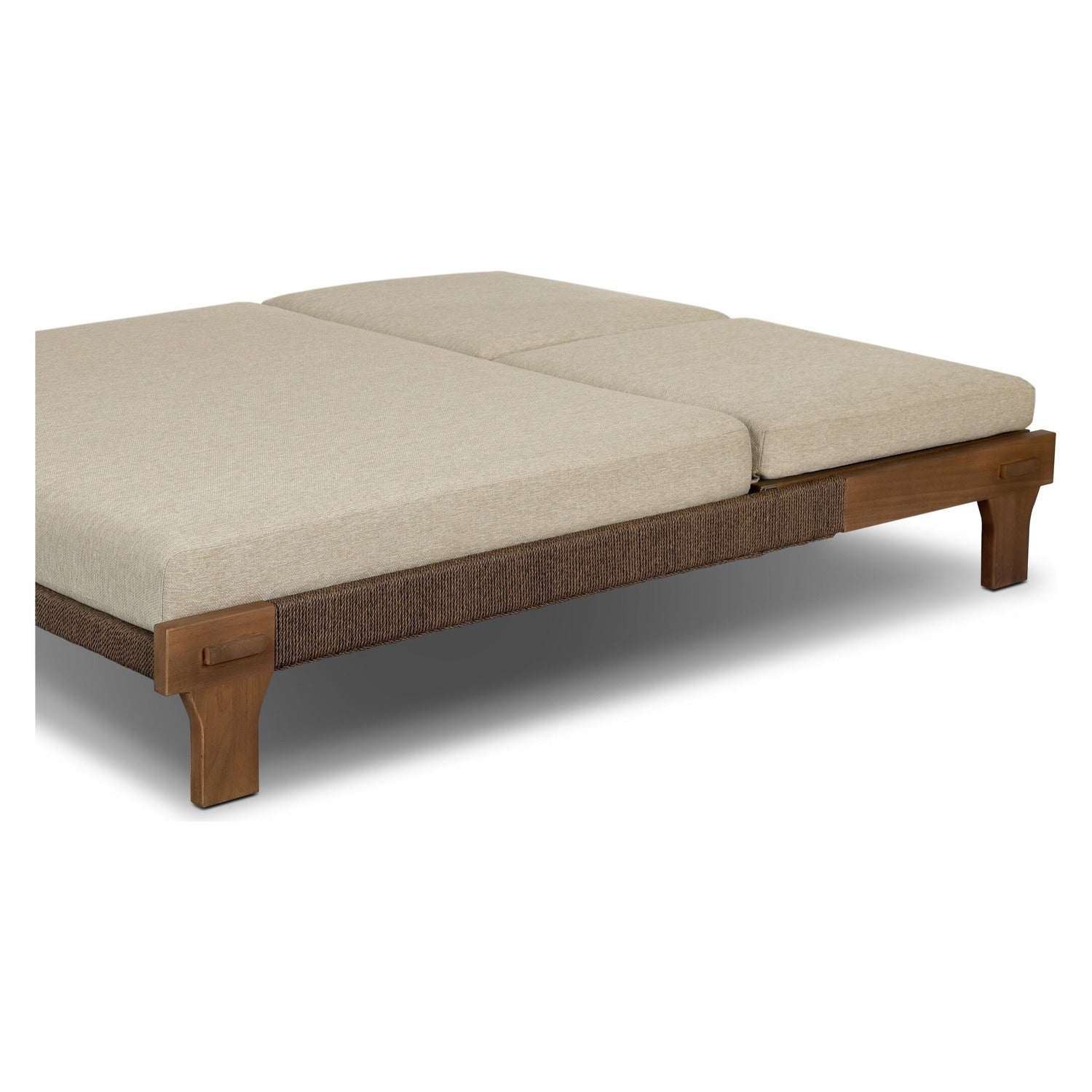 Four Hands Moxie Ellor Beige Outdoor Double Chaise