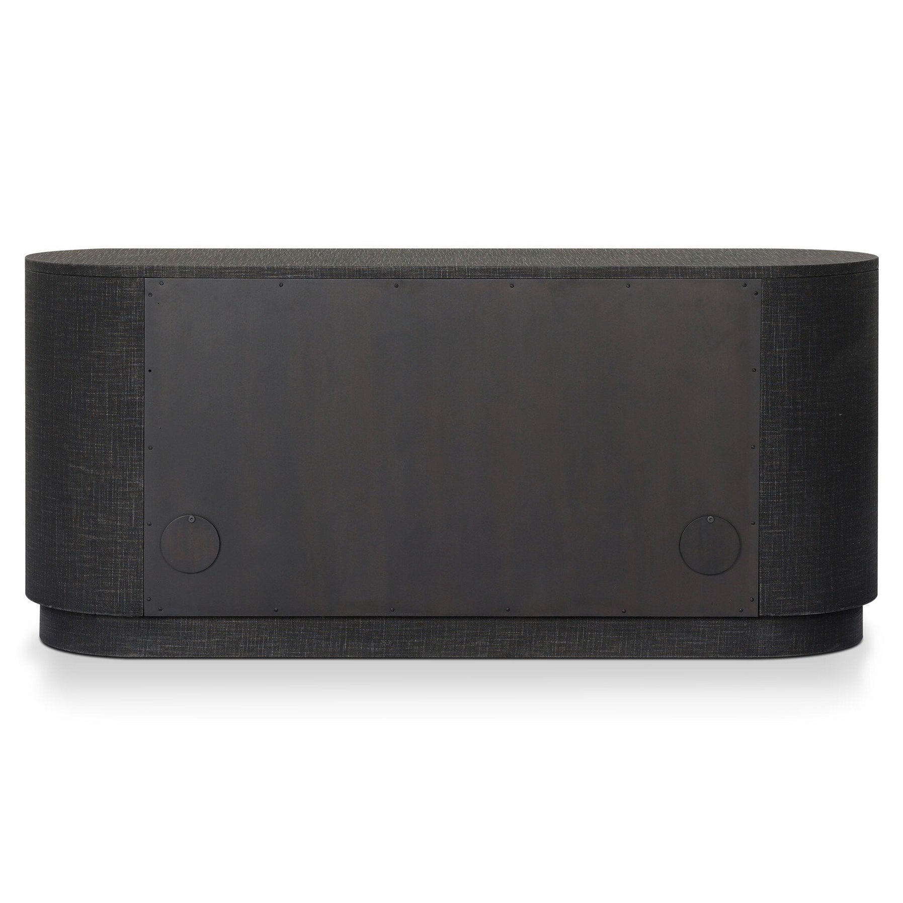 Four Hands Amelia Light Antique Brass Media Console back view
