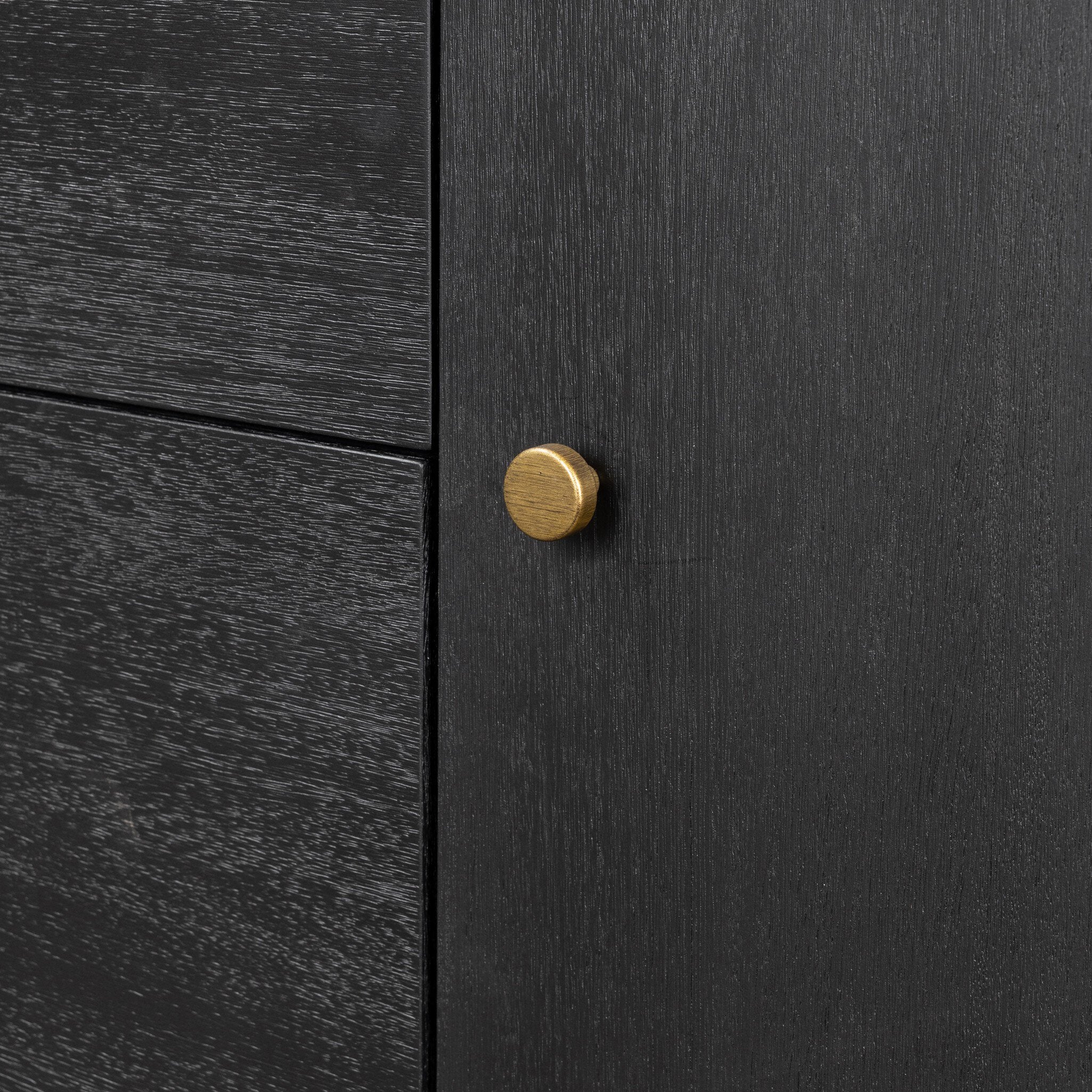 Four Hands Sullivan Black Acacia Chest - detail 4
