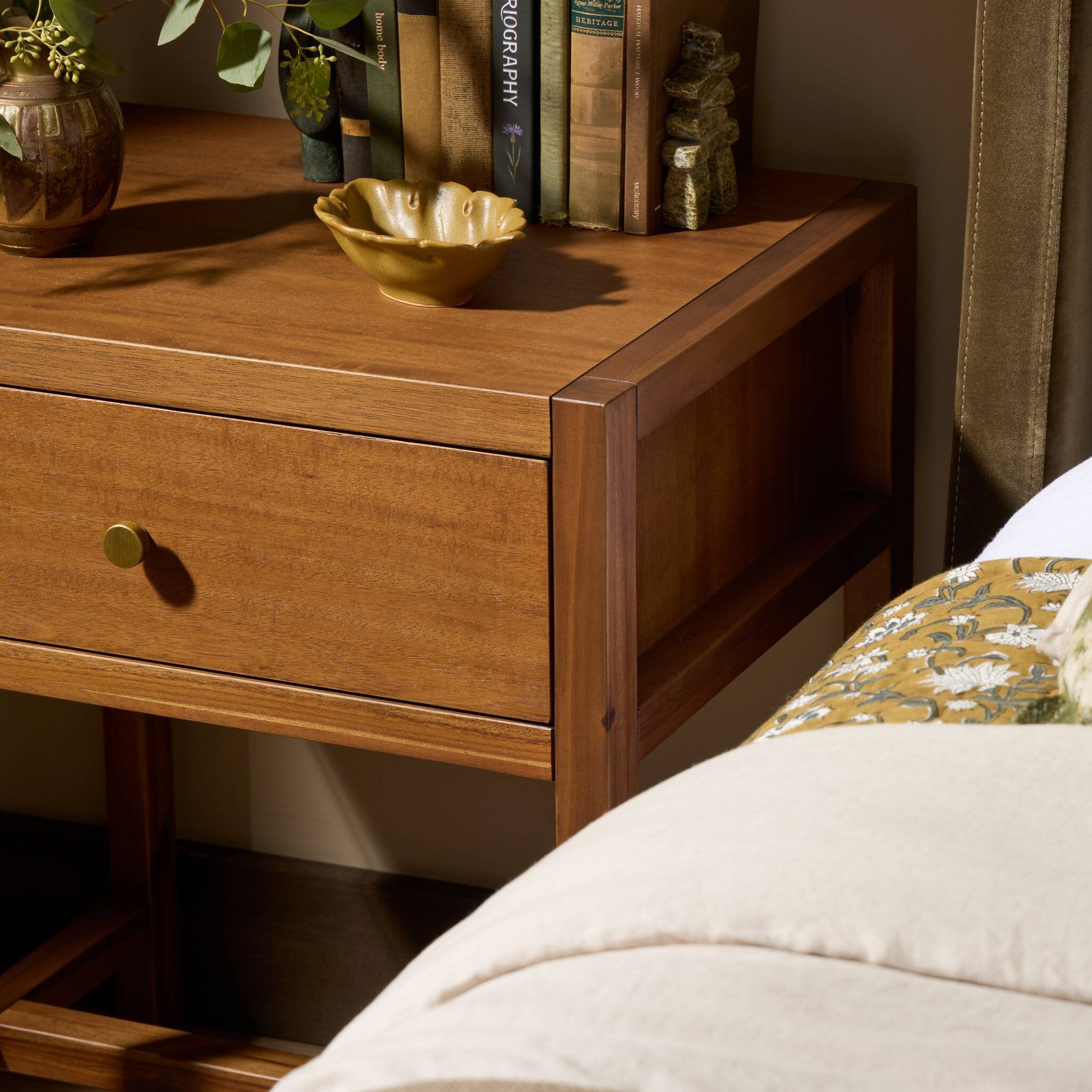 Four Hands Sullivan Saddle Tan Small Nightstand - detail 9