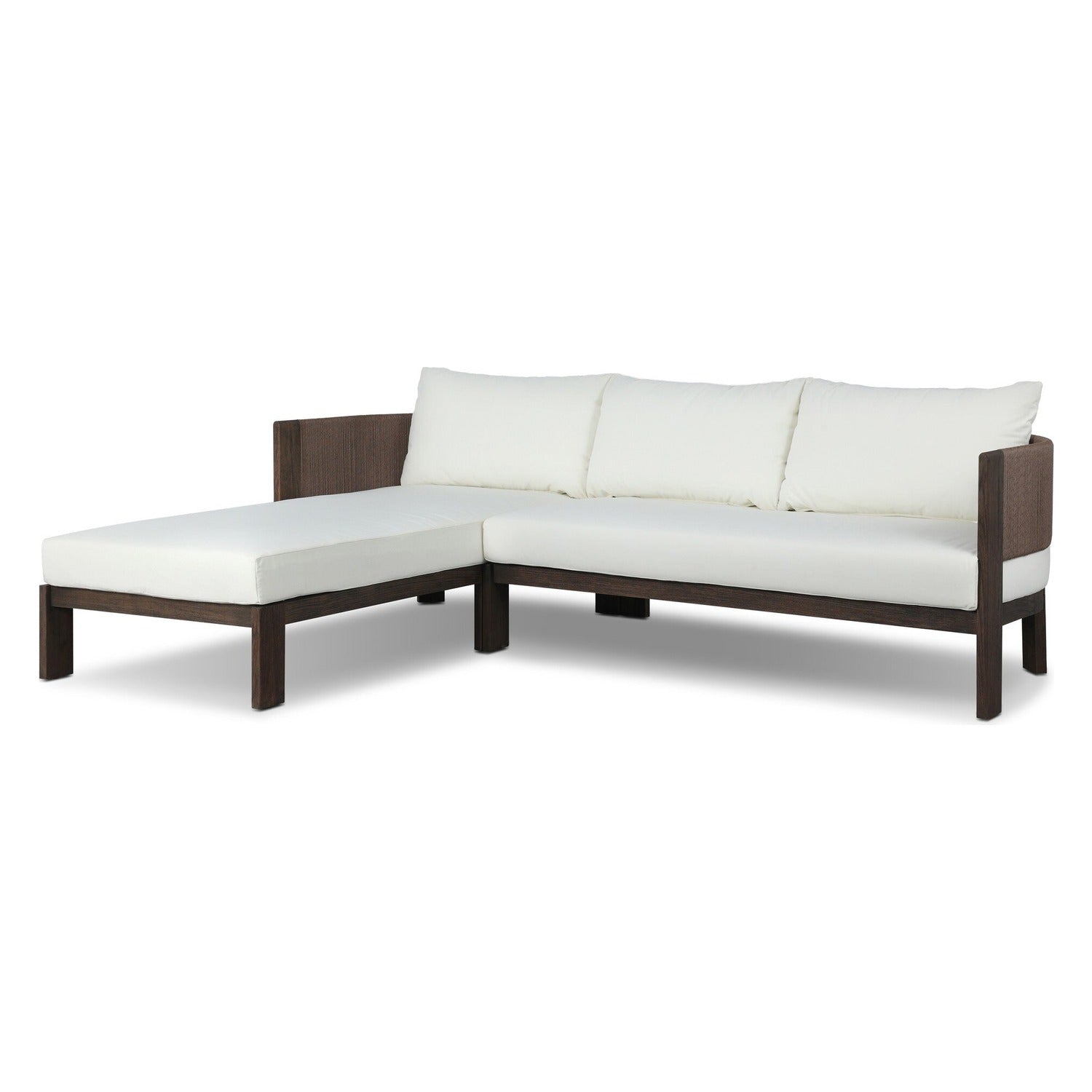 Four Hands Delancy Arashi Salt Outdoor 2-Piece Sectional Sofa