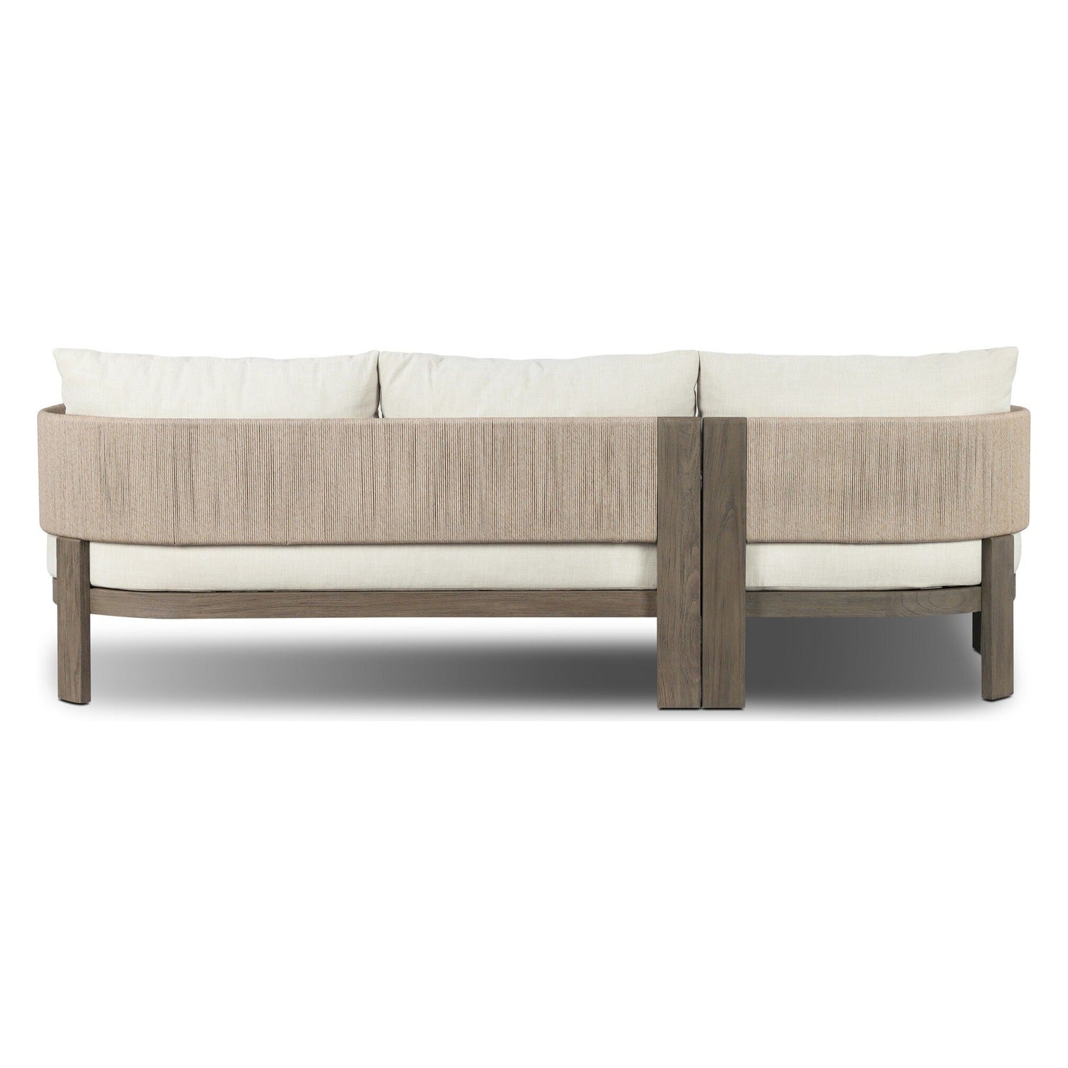 Four Hands Delancy Vergo Cream Outdoor 2-Piece Sectional Sofa