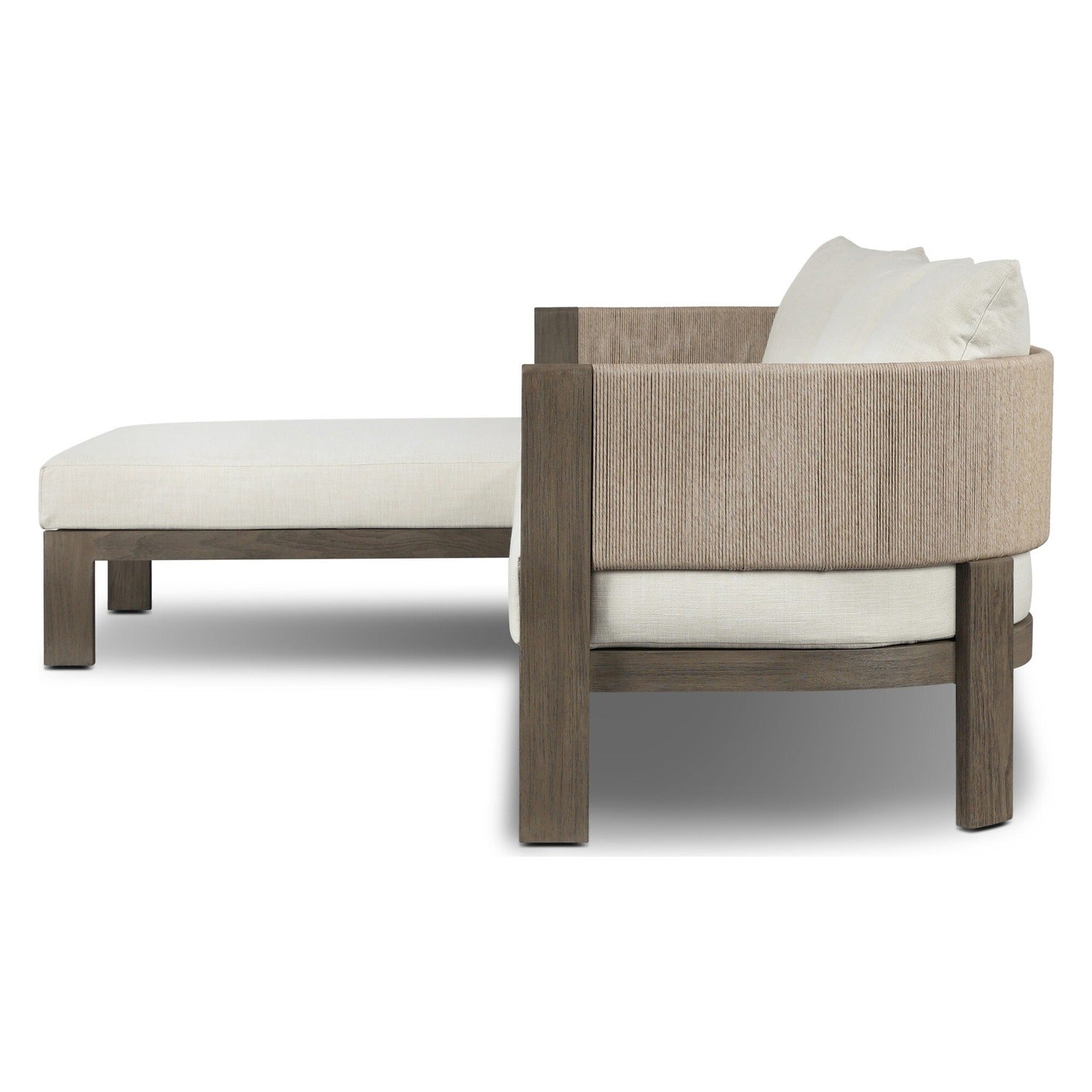 Four Hands Delancy Vergo Cream Outdoor 2-Piece Sectional Sofa