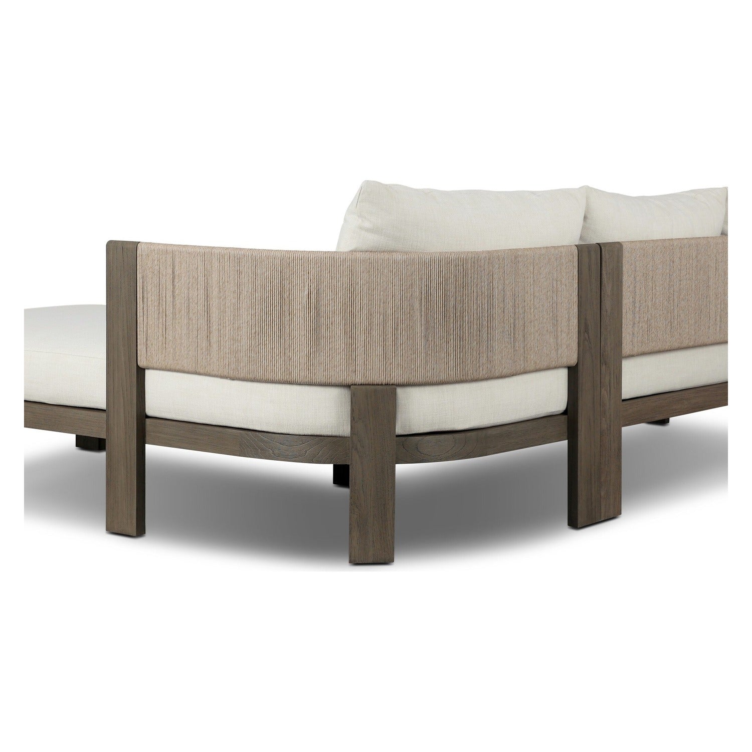 Four Hands Delancy Vergo Cream Outdoor 2-Piece Sectional Sofa