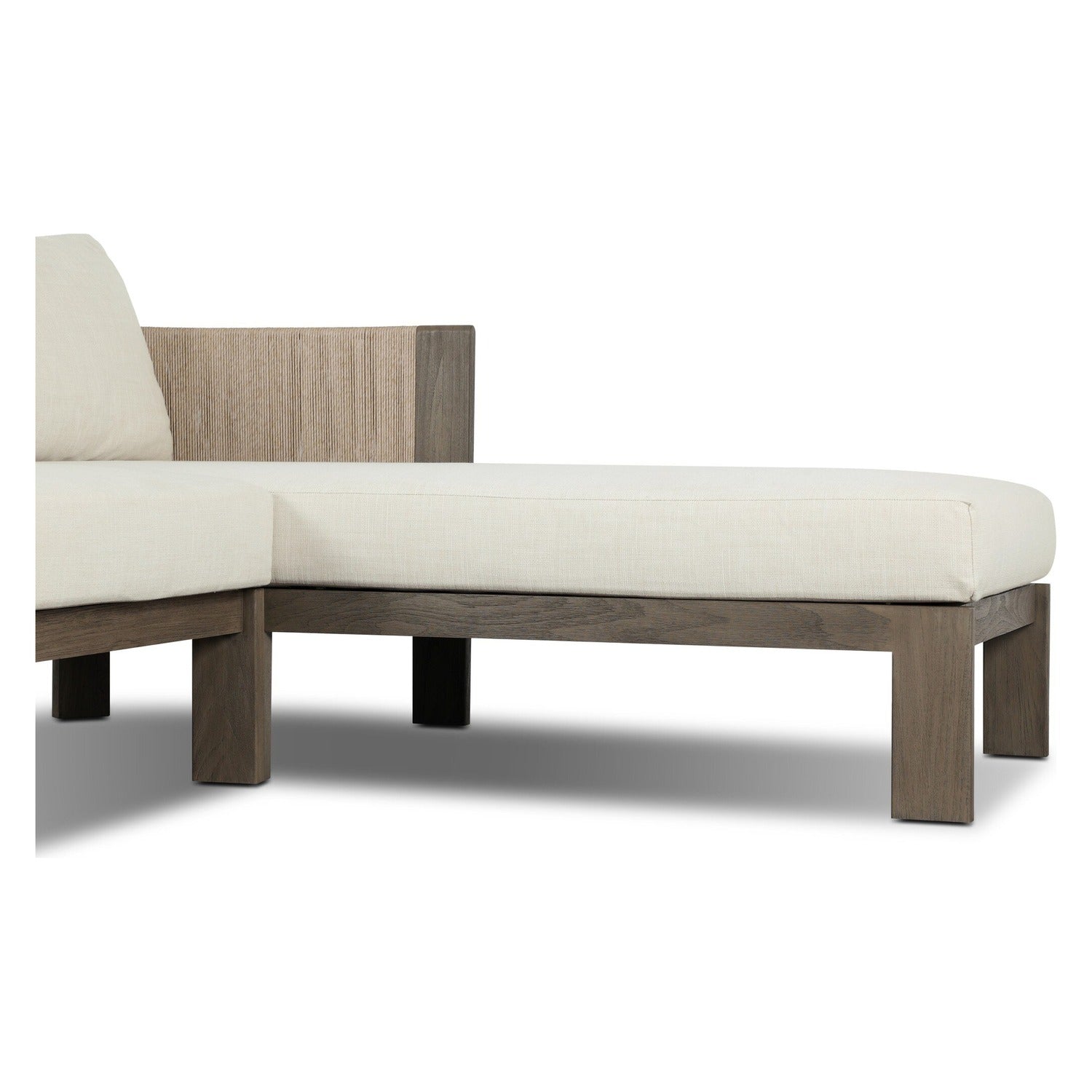 Four Hands Delancy Vergo Cream Outdoor 2-Piece Sectional Sofa