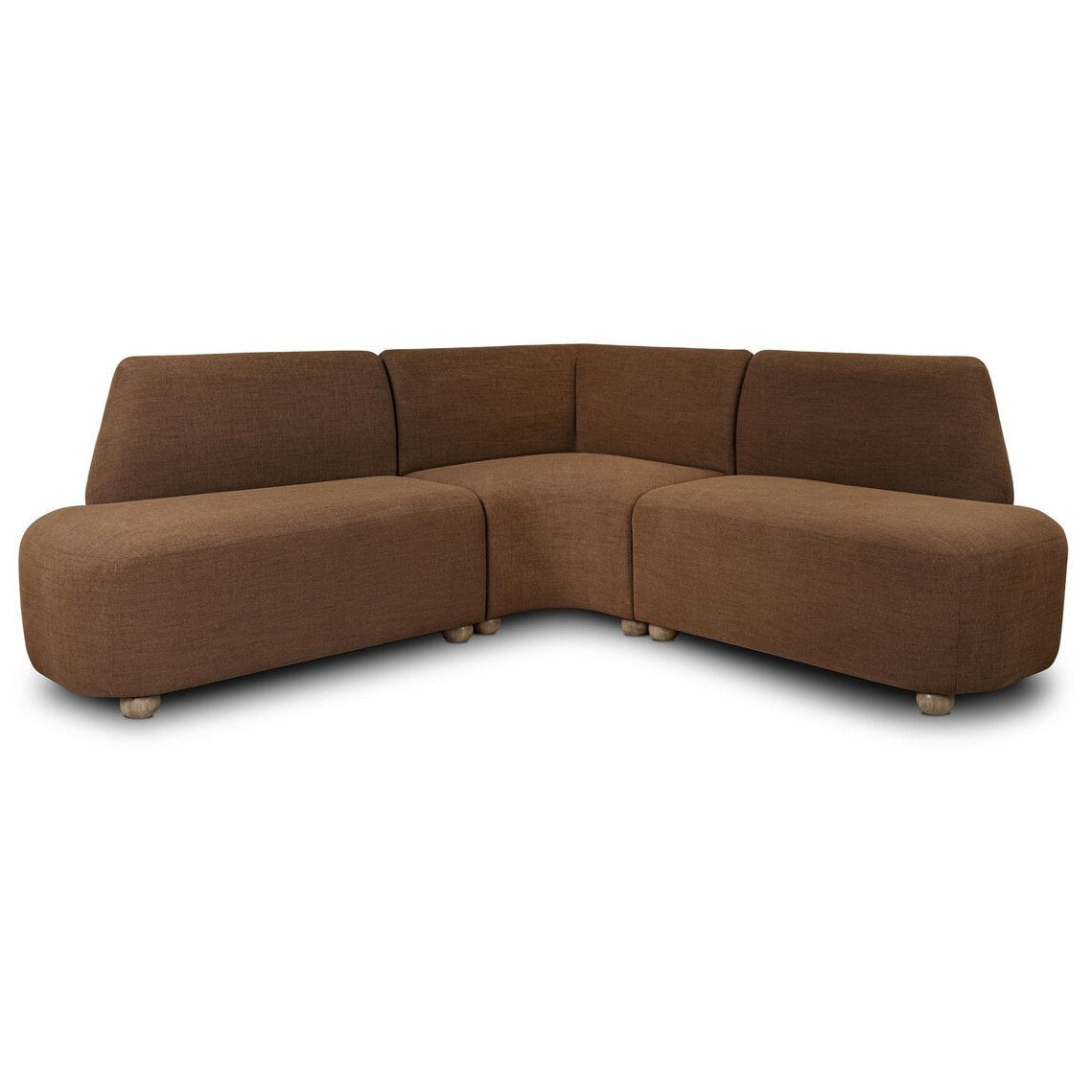 Four Hands Clemence L-Shape Dining Banquette