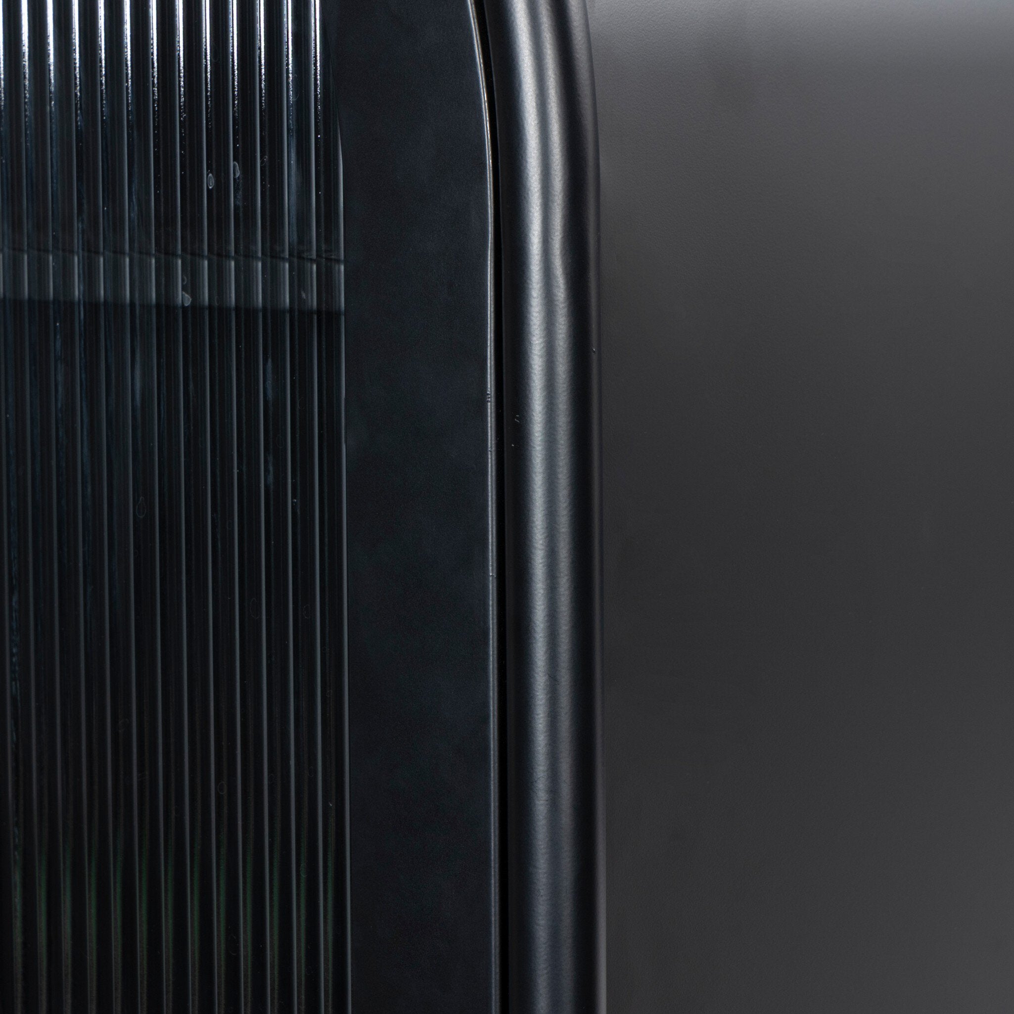 Four Hands Isamaya Matte Ink Iron Cabinet - detail 3