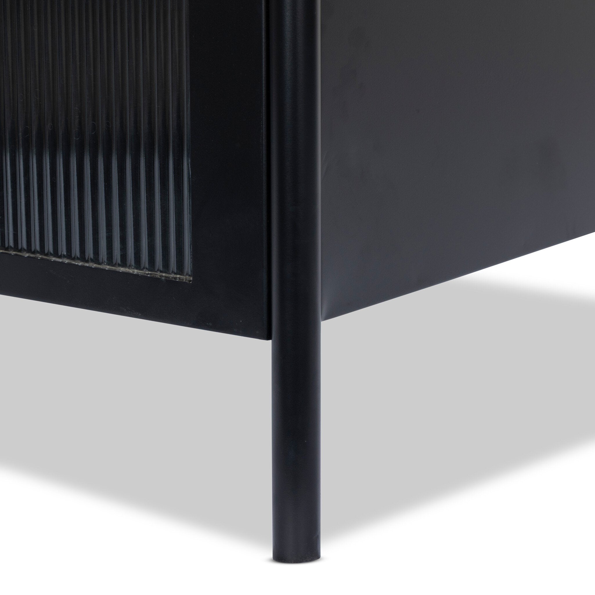 Four Hands Isamaya Matte Ink Iron Cabinet - detail 6