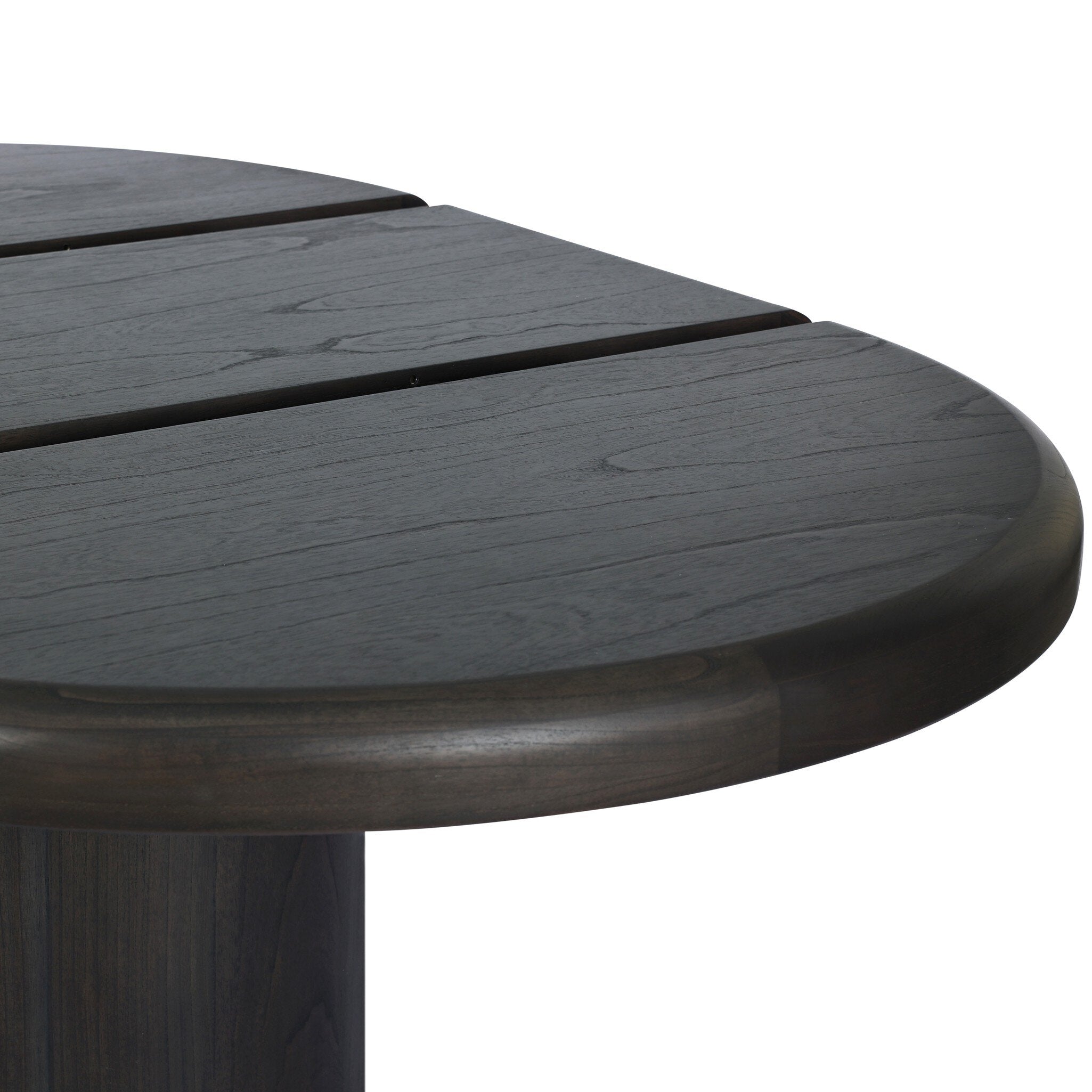 Four Hands Pemble Smoked Black Mindi Extension Dining Table - detail 4