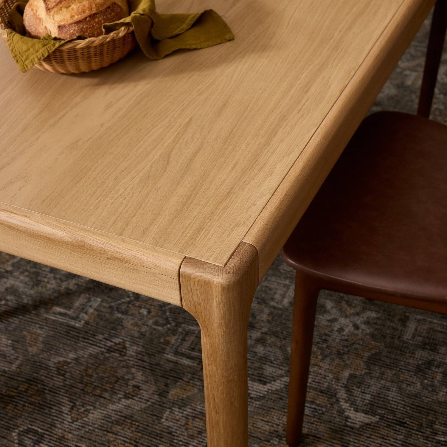 Four Hands Cosgrove Light Natural Oak Dining Table