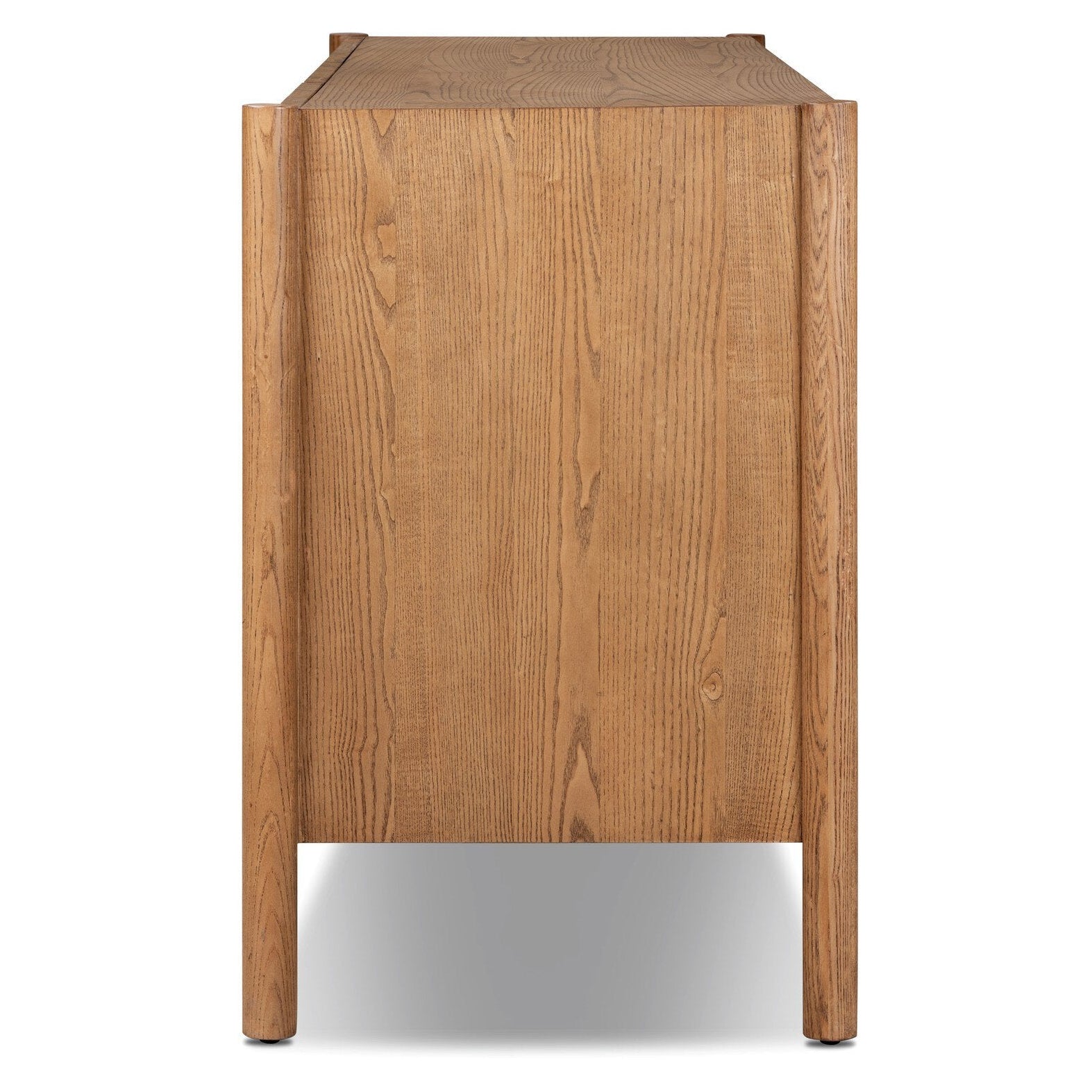 Four Hands Salado Natural Ash 9 Drawer Dresser - side view