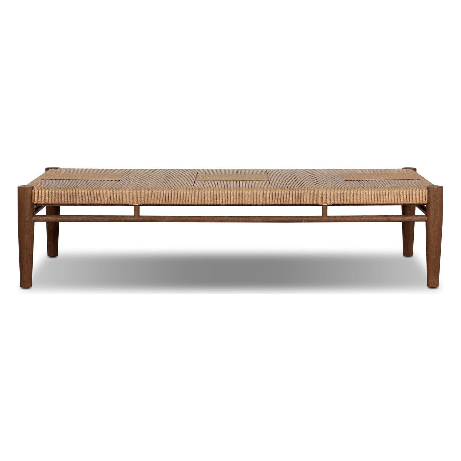 Four Hands Rothler Stained Toasted Brown Outdoor Coffee Table