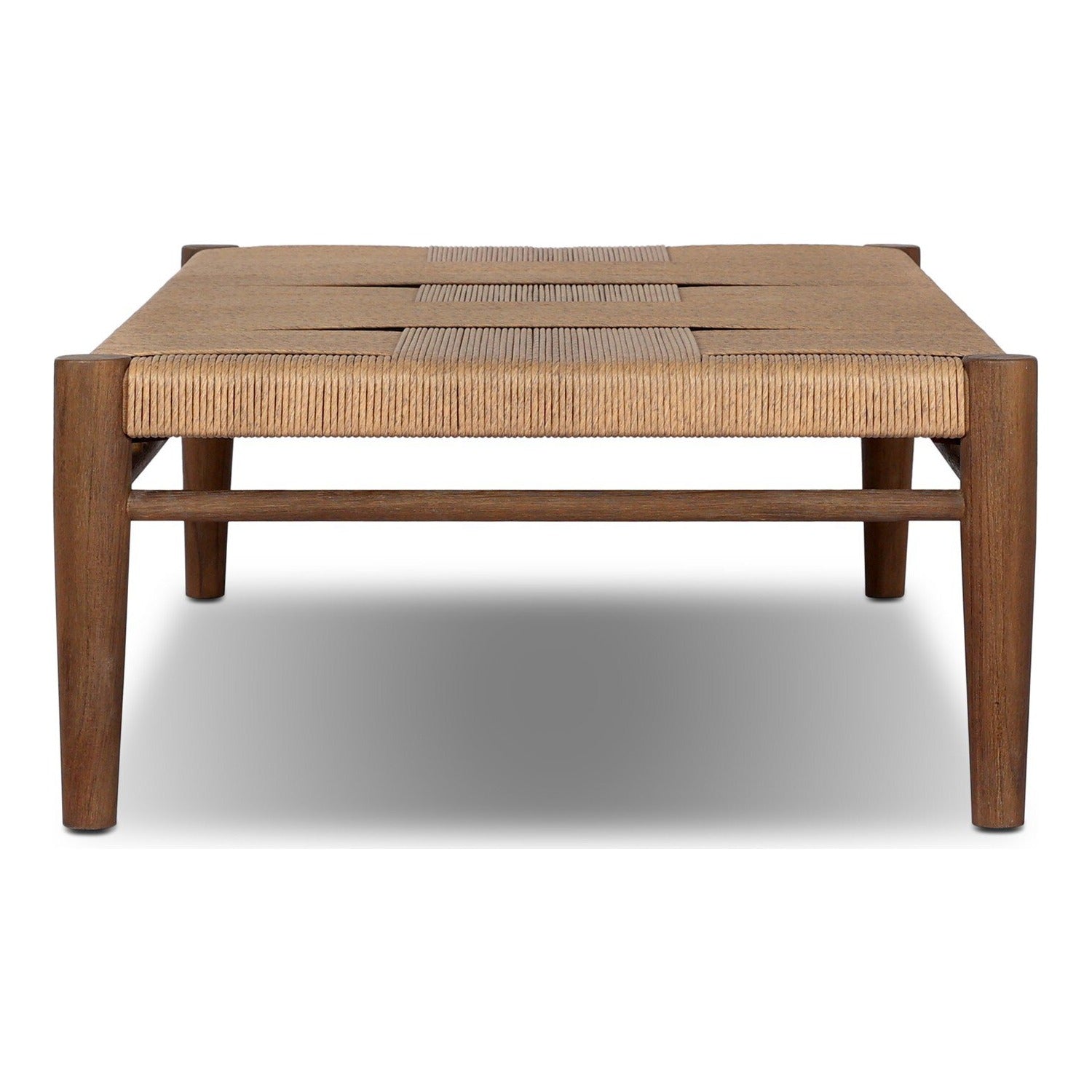 Four Hands Rothler Stained Toasted Brown Outdoor Coffee Table