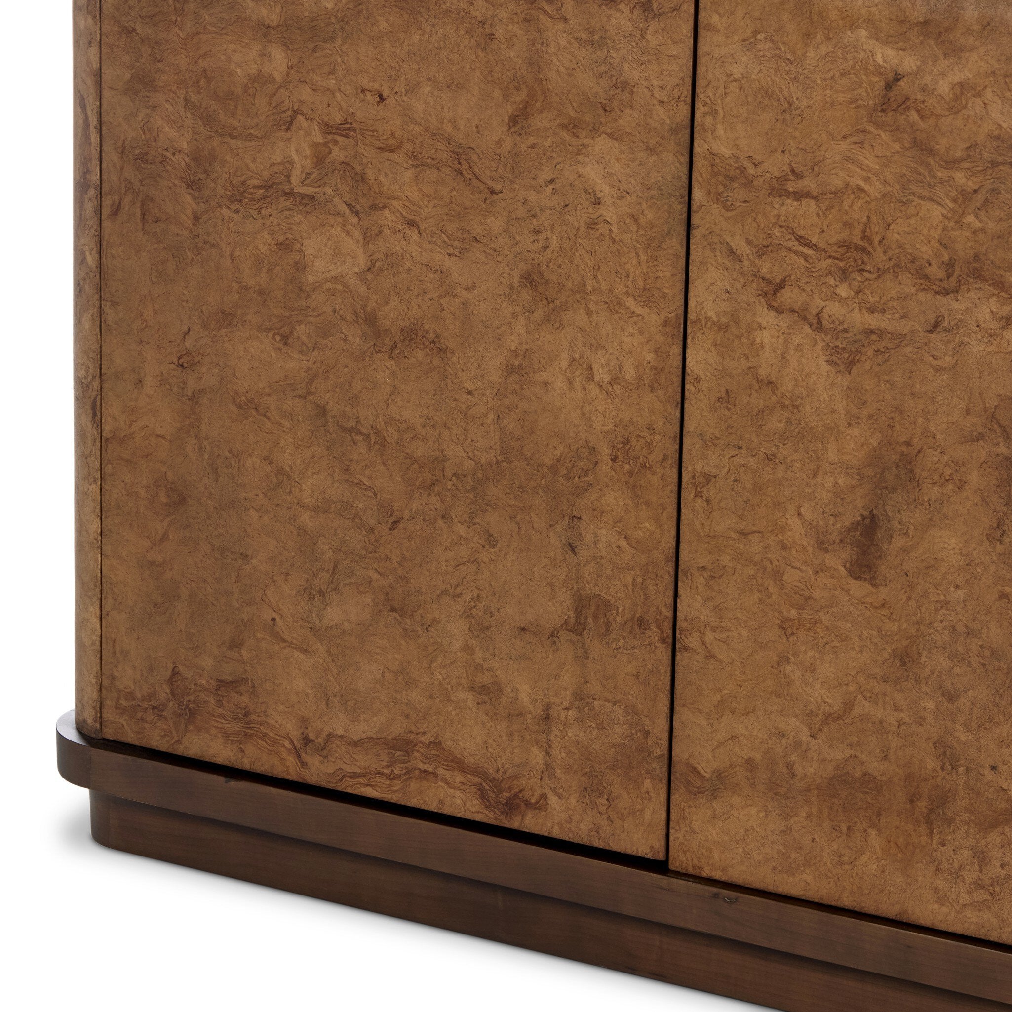 Four Hands Cambros Dark Bark Paper Sideboard finish close-up