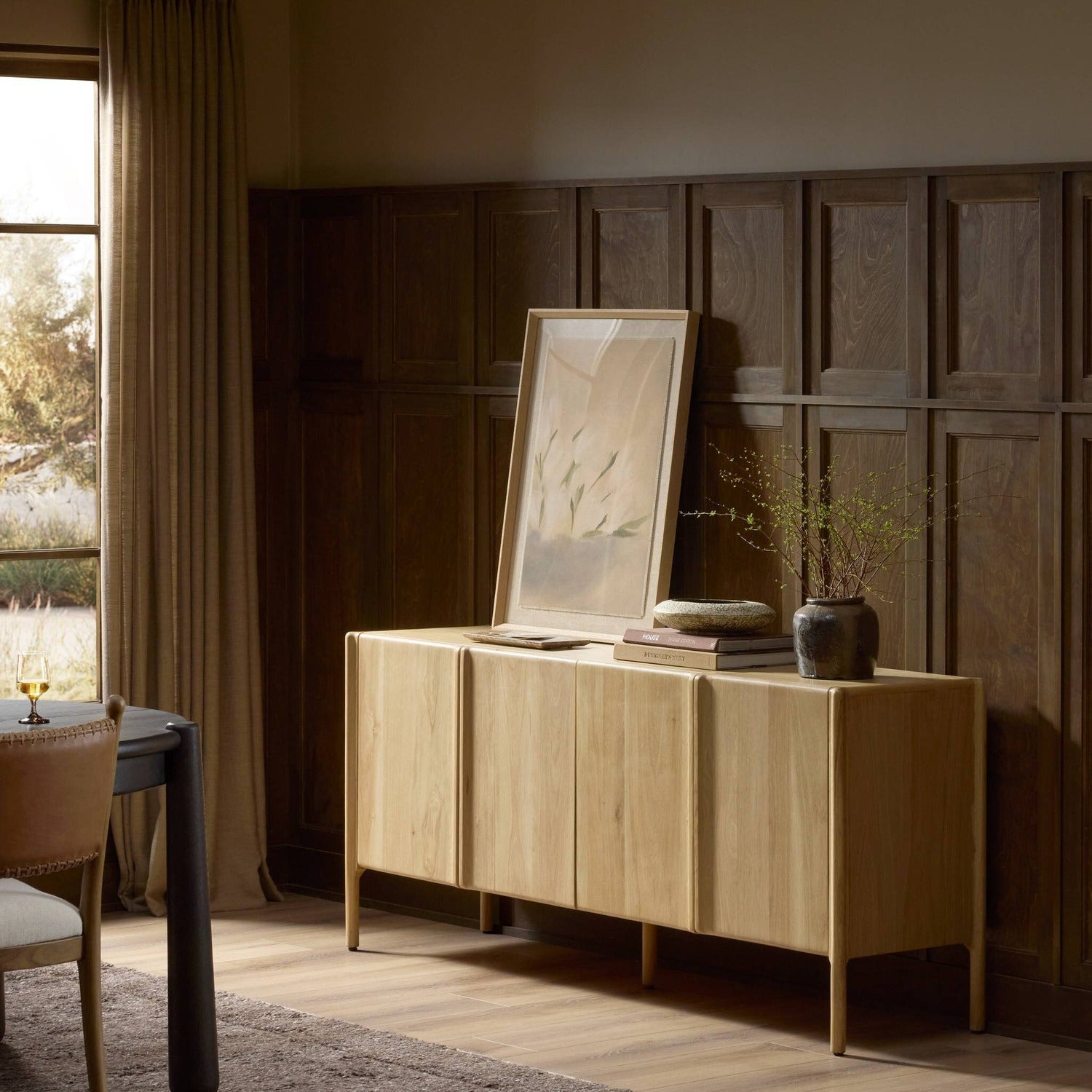 Four Hands Cosgrove Light Natural Oak Sideboard