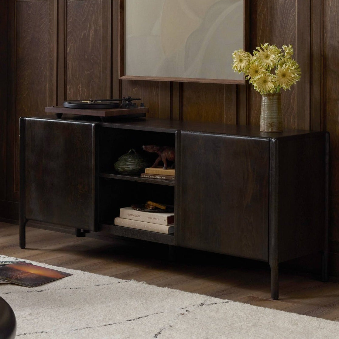 Four Hands Cosgrove Espresso Oak Media Console