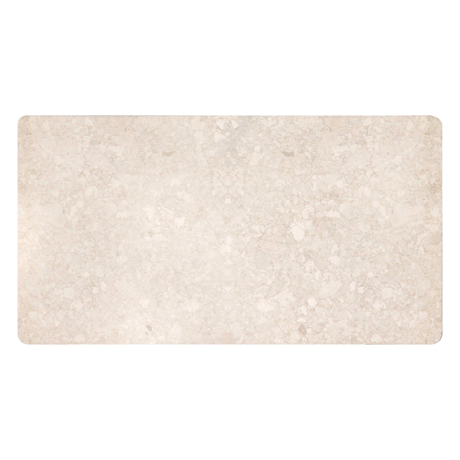 Four Hands Sterling Beige Fossil Outdoor Stone Coffee Table