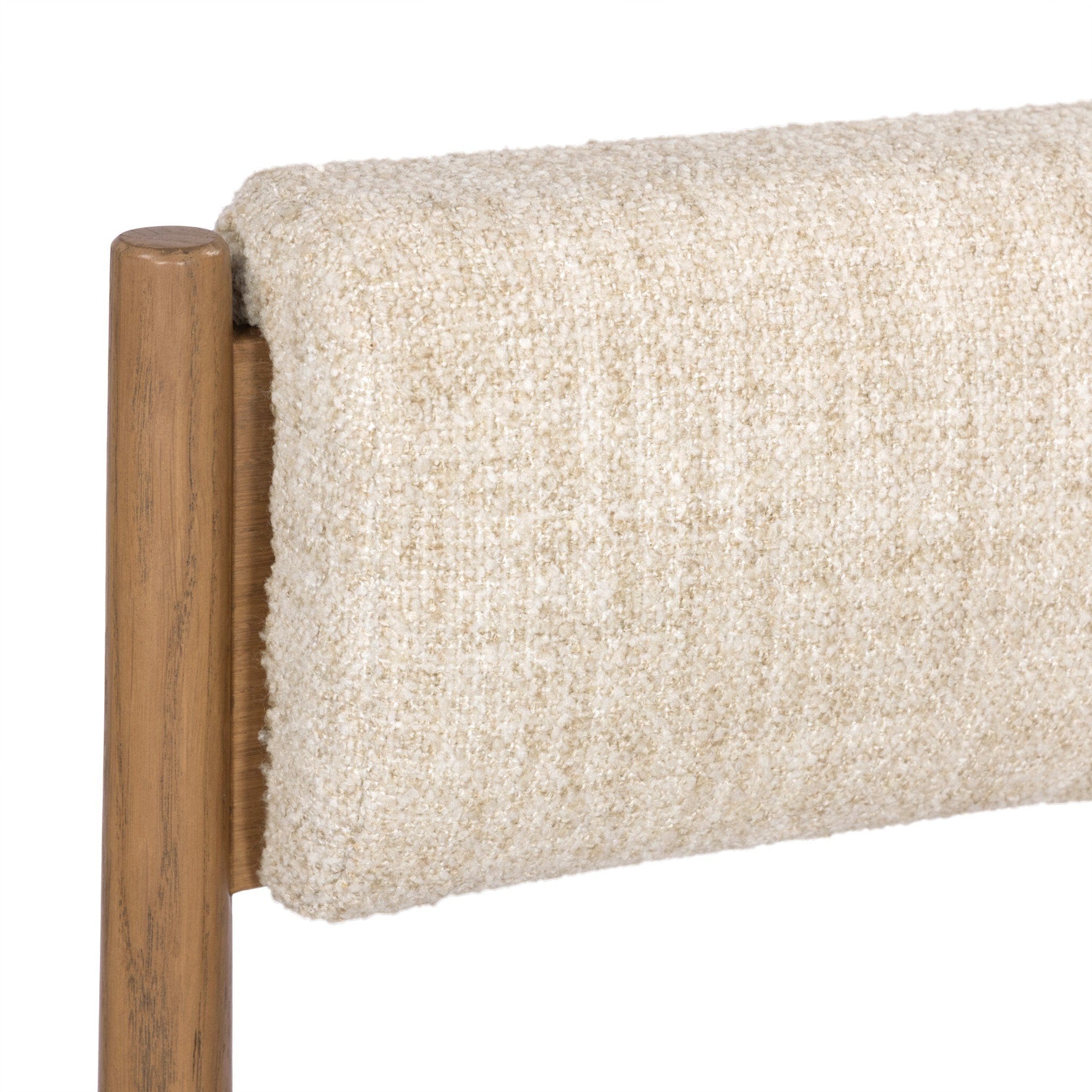 Four Hands Frantz Yuma Cream Dining Chair detail view 2