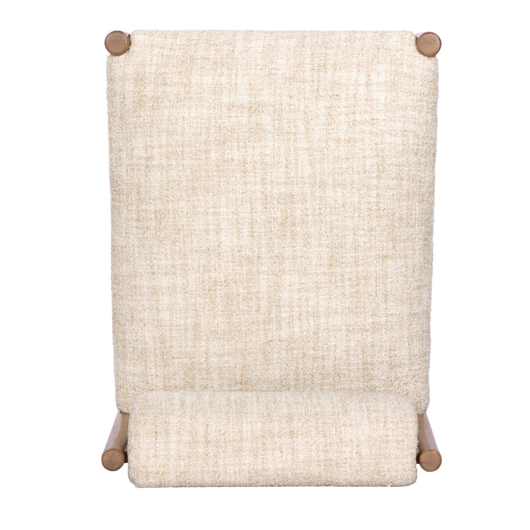 Four Hands Frantz Yuma Cream Dining Chair top view