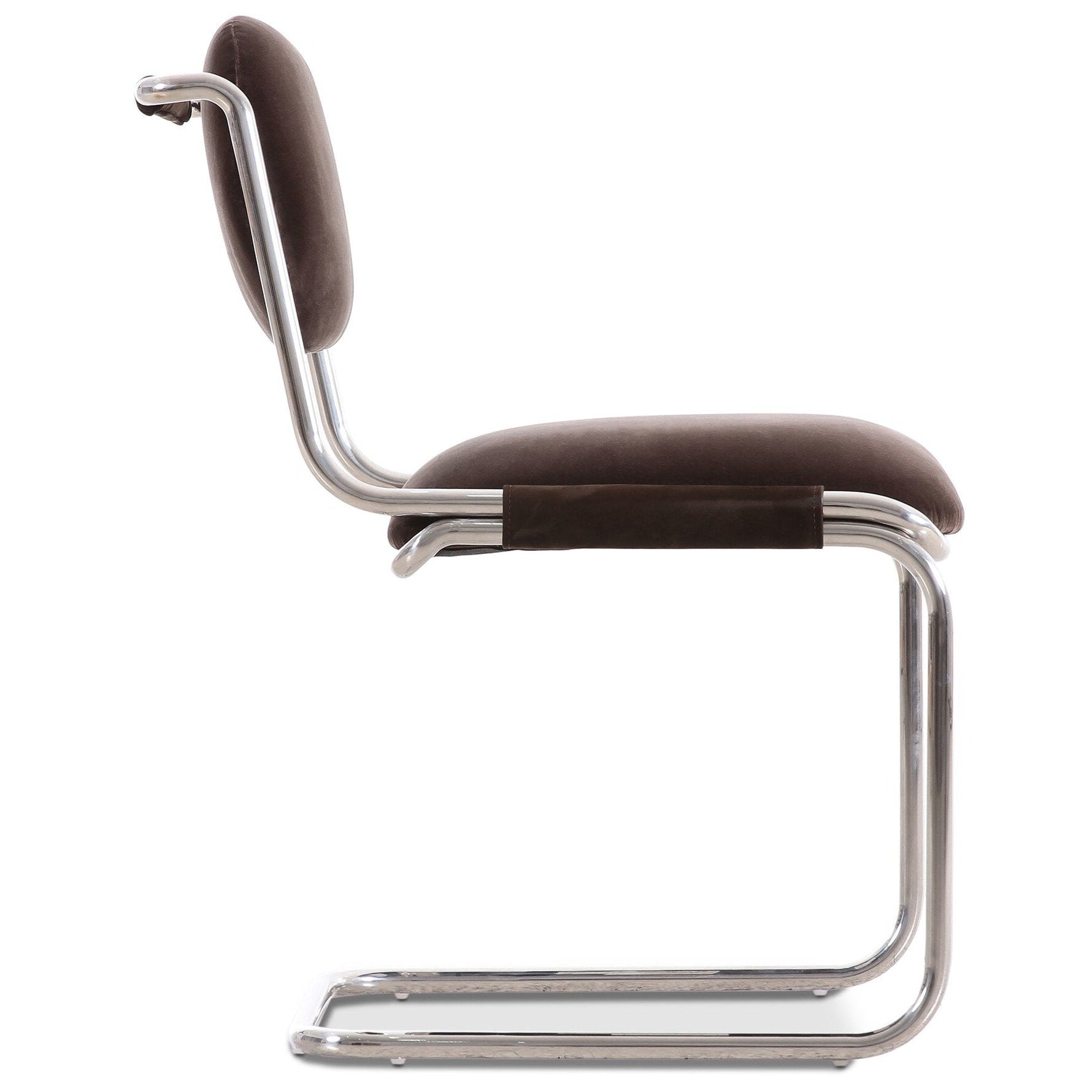 Four Hands Bram Surrey Mink Dining Chair side view