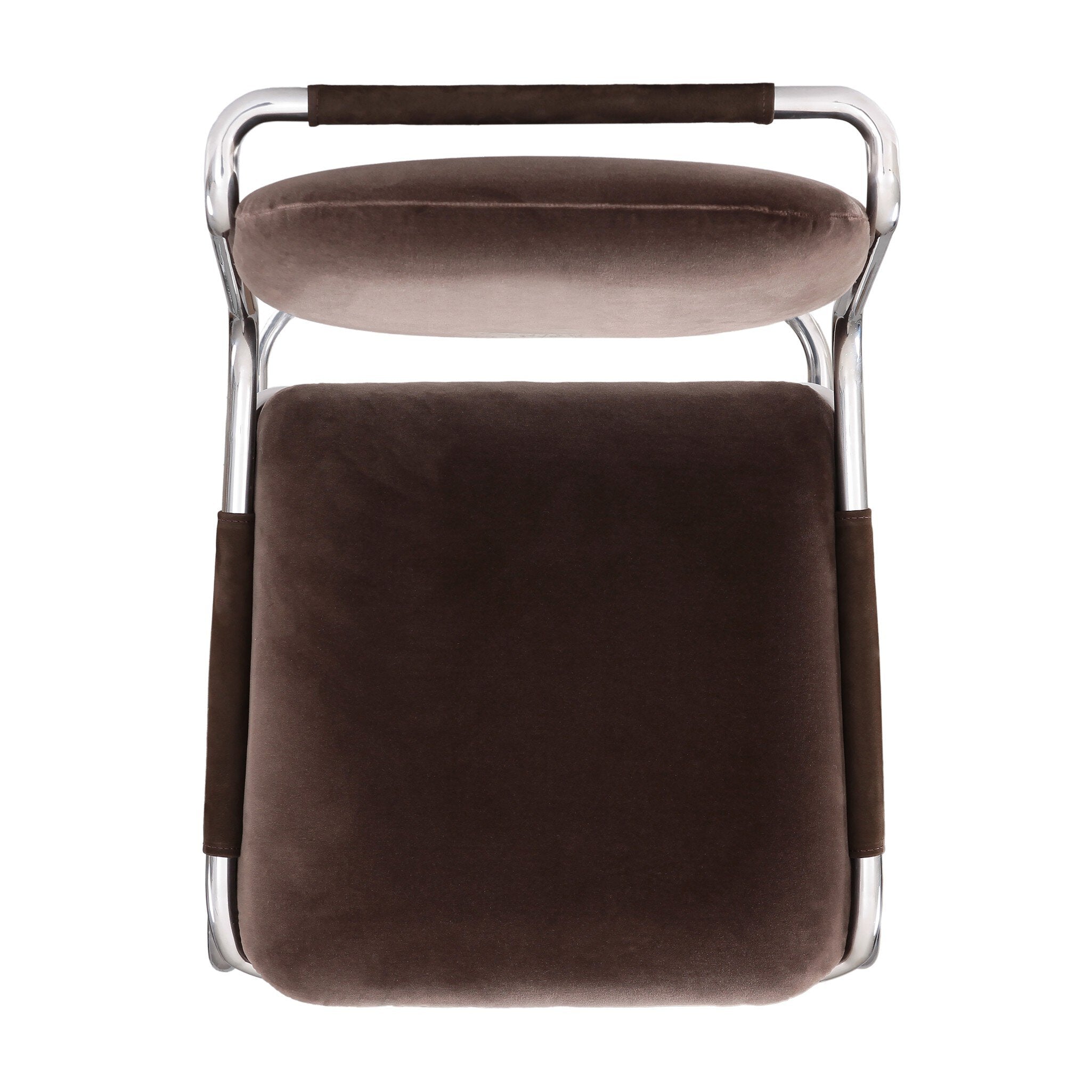 Four Hands Bram Surrey Mink Dining Chair top view