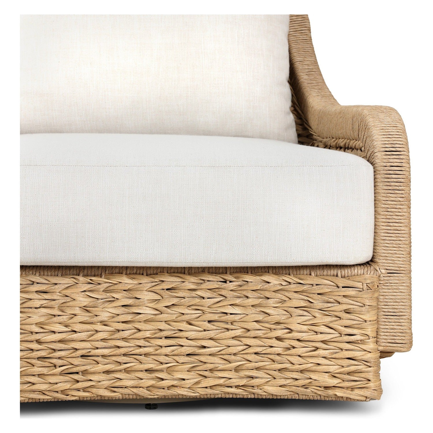 Four Hands Bellage Vergo Cream Outdoor Swivel Chair