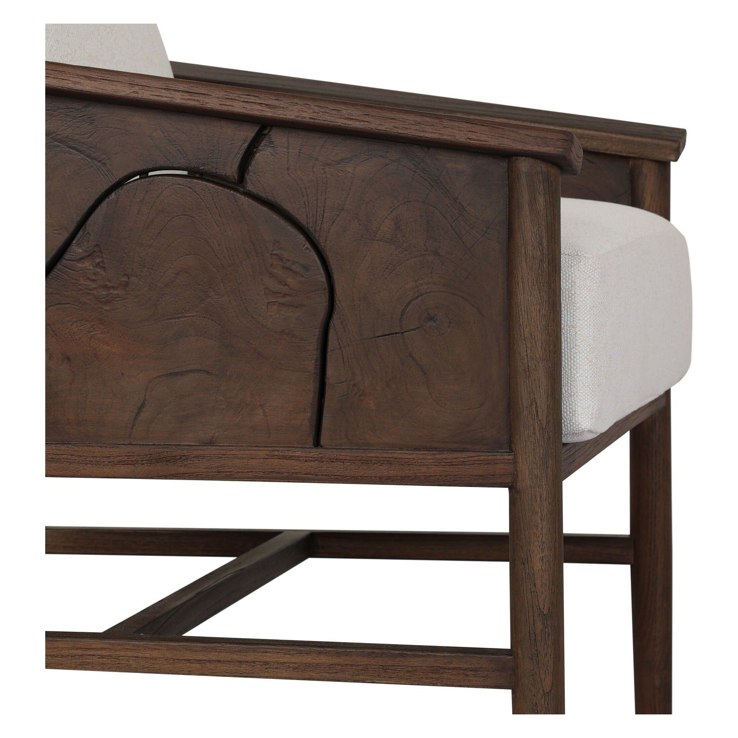 Four Hands Ridge Alessi Linen Outdoor Dining Chair