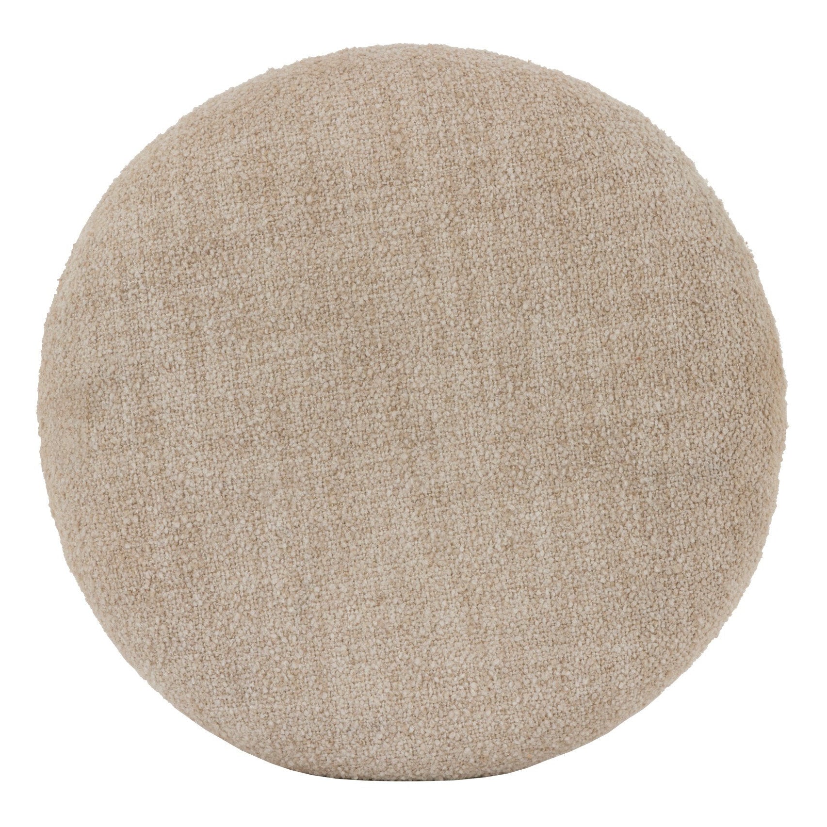 Four Hands Larisa Yuma Cream Swivel Counter Stool top-down view