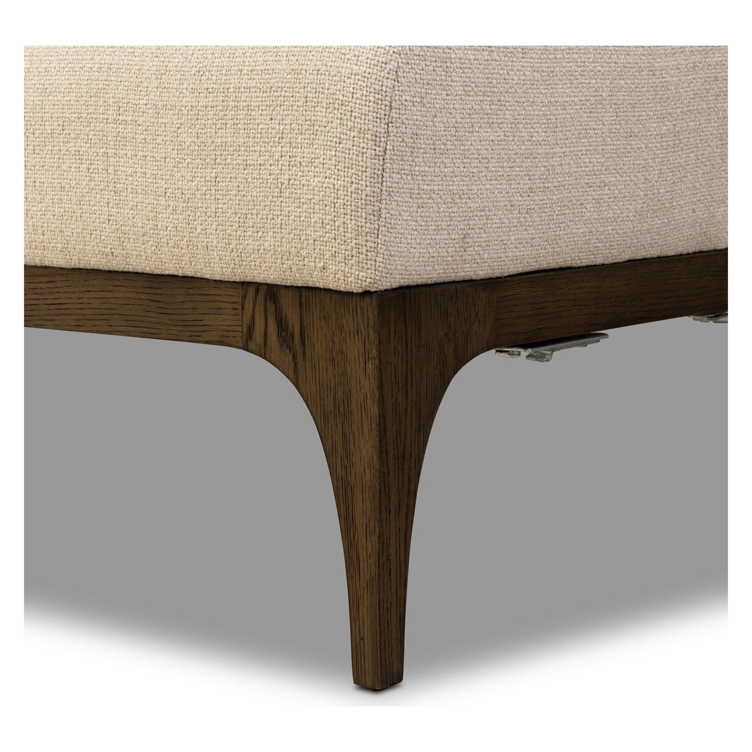 Four Hands Ellington Irving Flax 82in Banquette Dining Bench