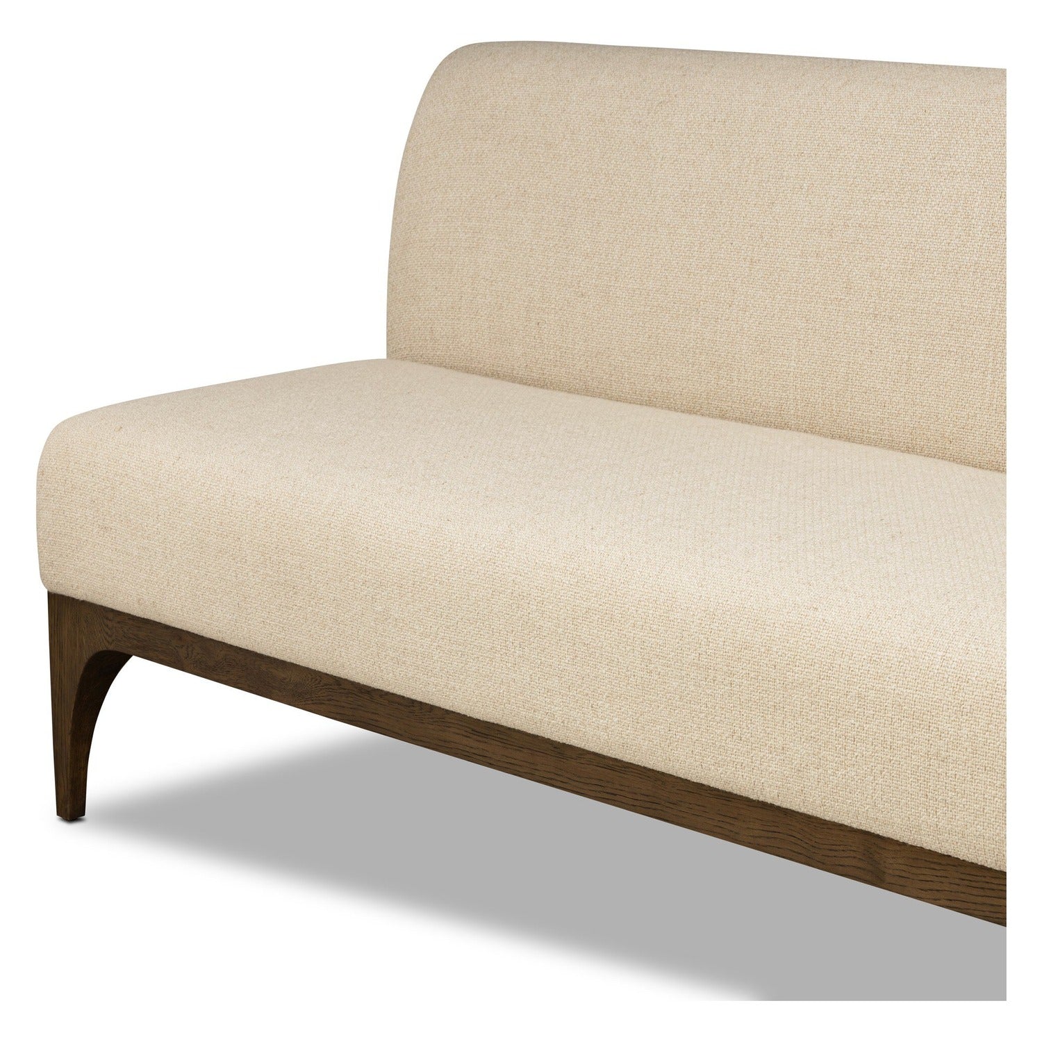 Four Hands Ellington Irving Flax 82in Banquette Dining Bench