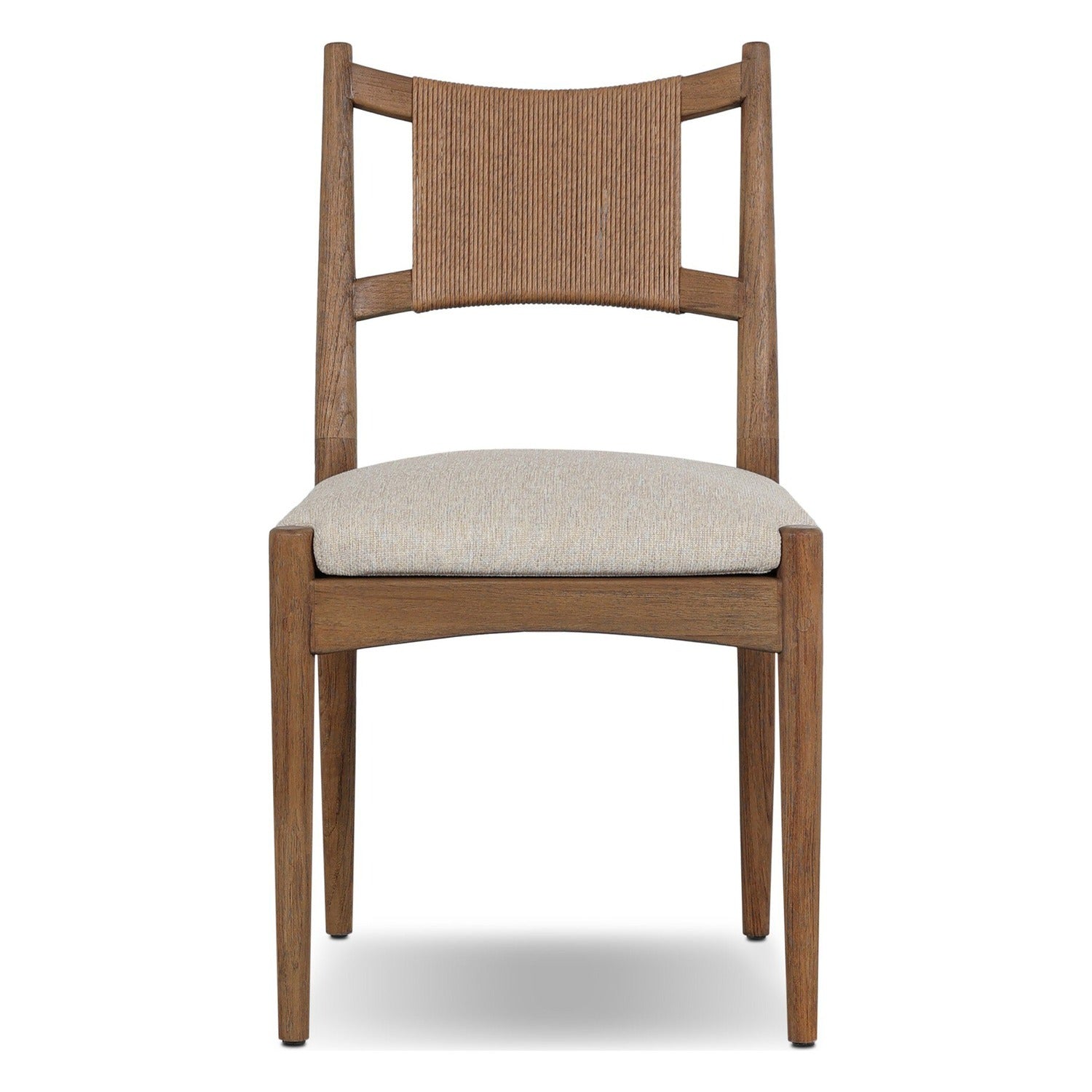 Four Hands Haddon Ellor Beige Outdoor Dining Chair Set of 2