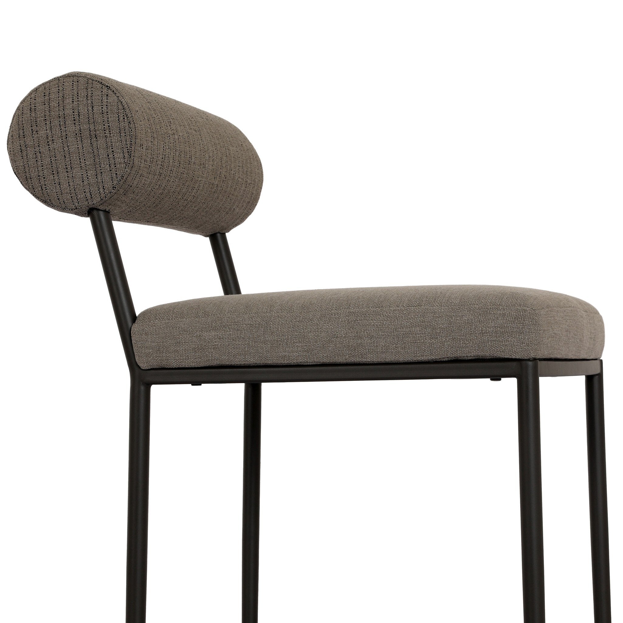 Four Hands Brookline Alessi Fawn Outdoor Counter Stool close-up detail