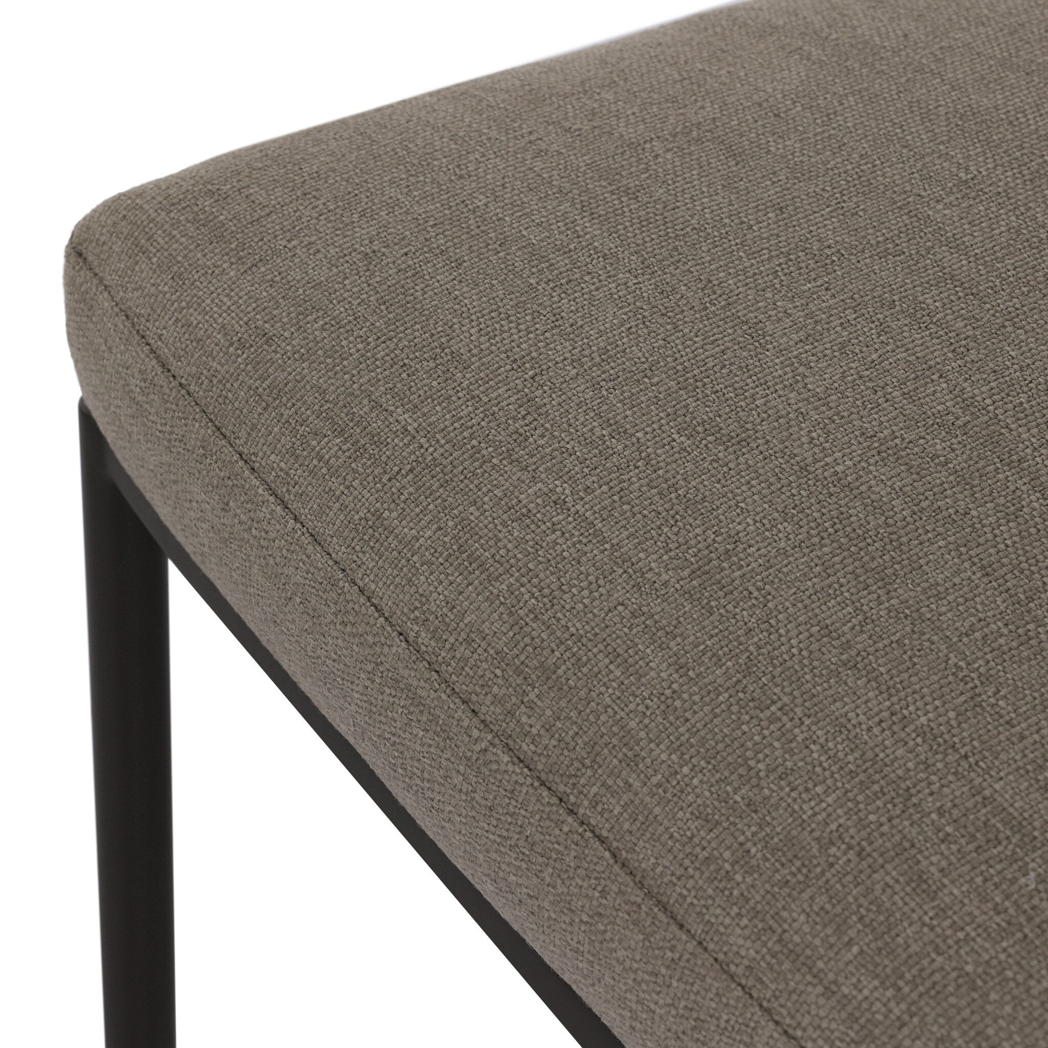 Four Hands Brookline Alessi Fawn Outdoor Counter Stool finish close-up