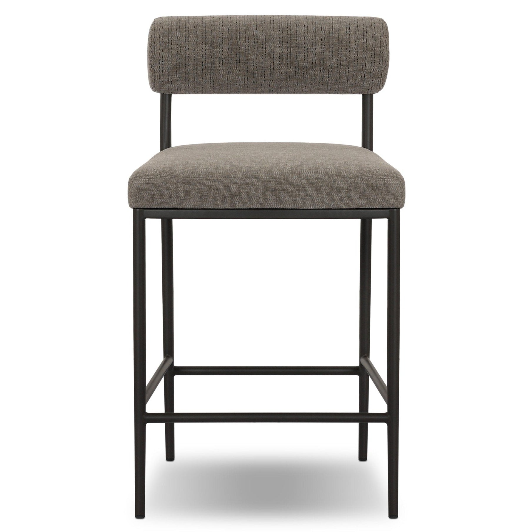 Four Hands Brookline Alessi Fawn Outdoor Counter Stool front view