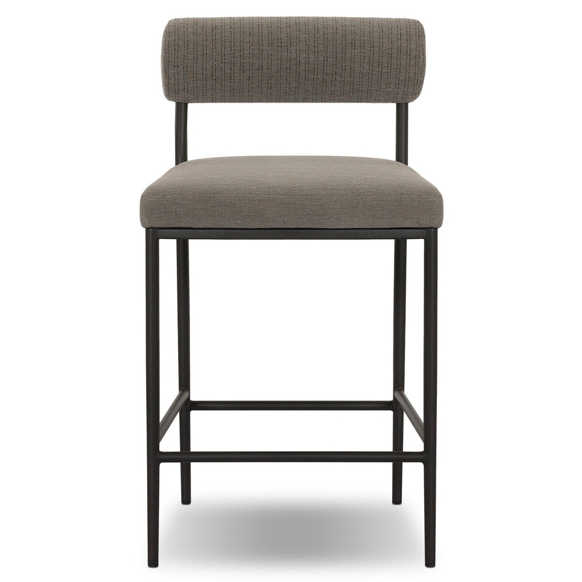 Four Hands Brookline Alessi Fawn Outdoor Counter Stool front view