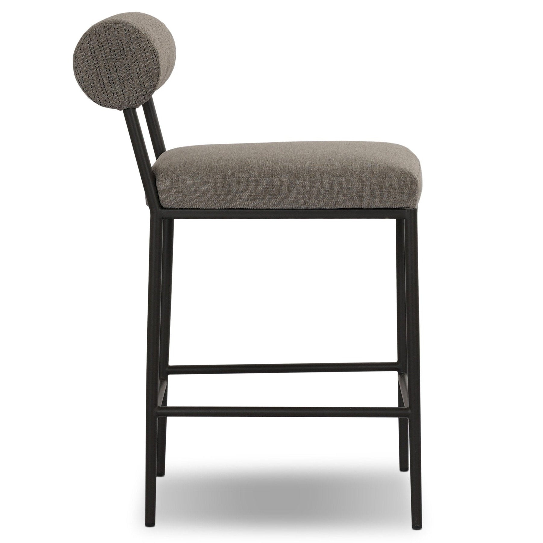Four Hands Brookline Alessi Fawn Outdoor Counter Stool side view