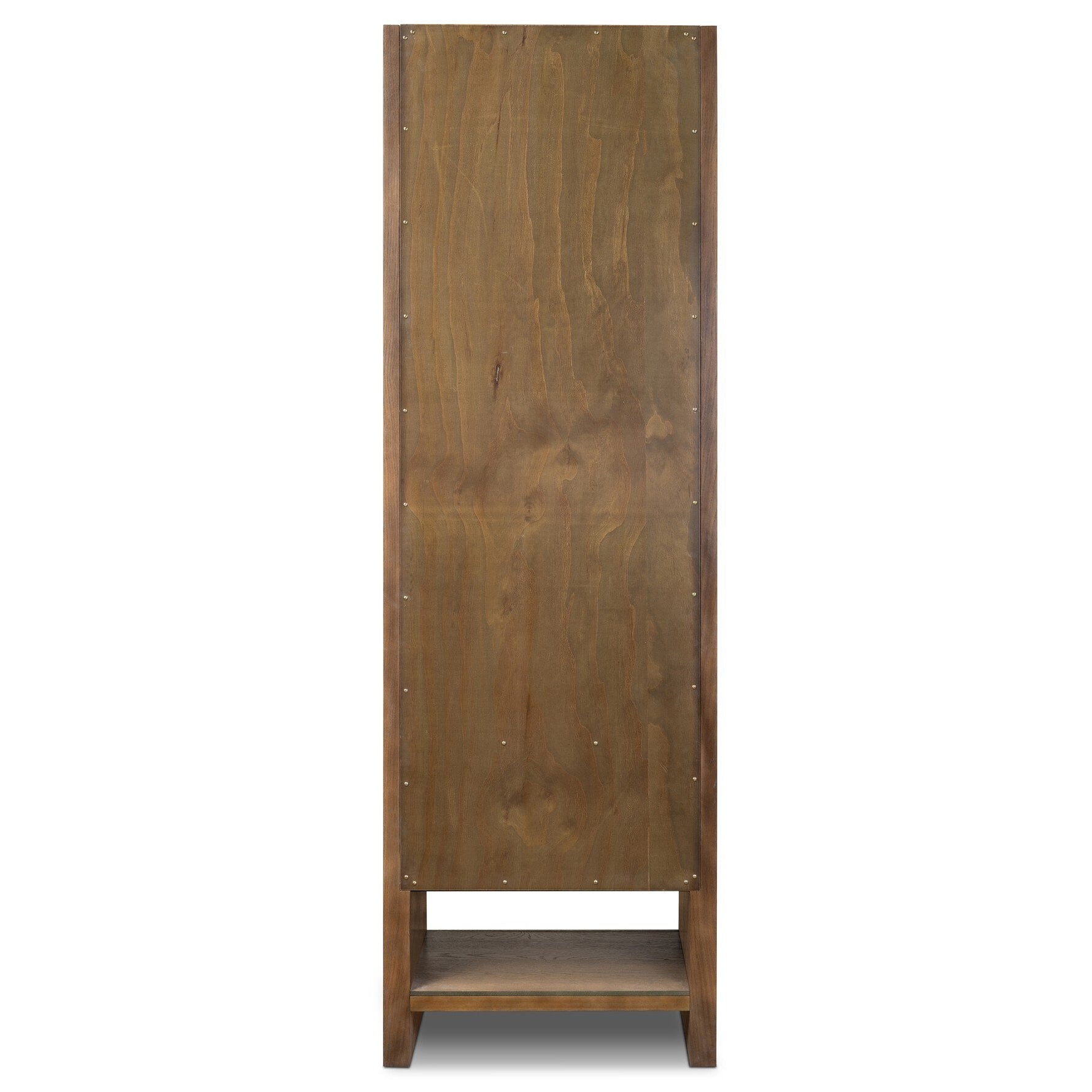 Four Hands Anthem Washed Natural Bath Storage back view