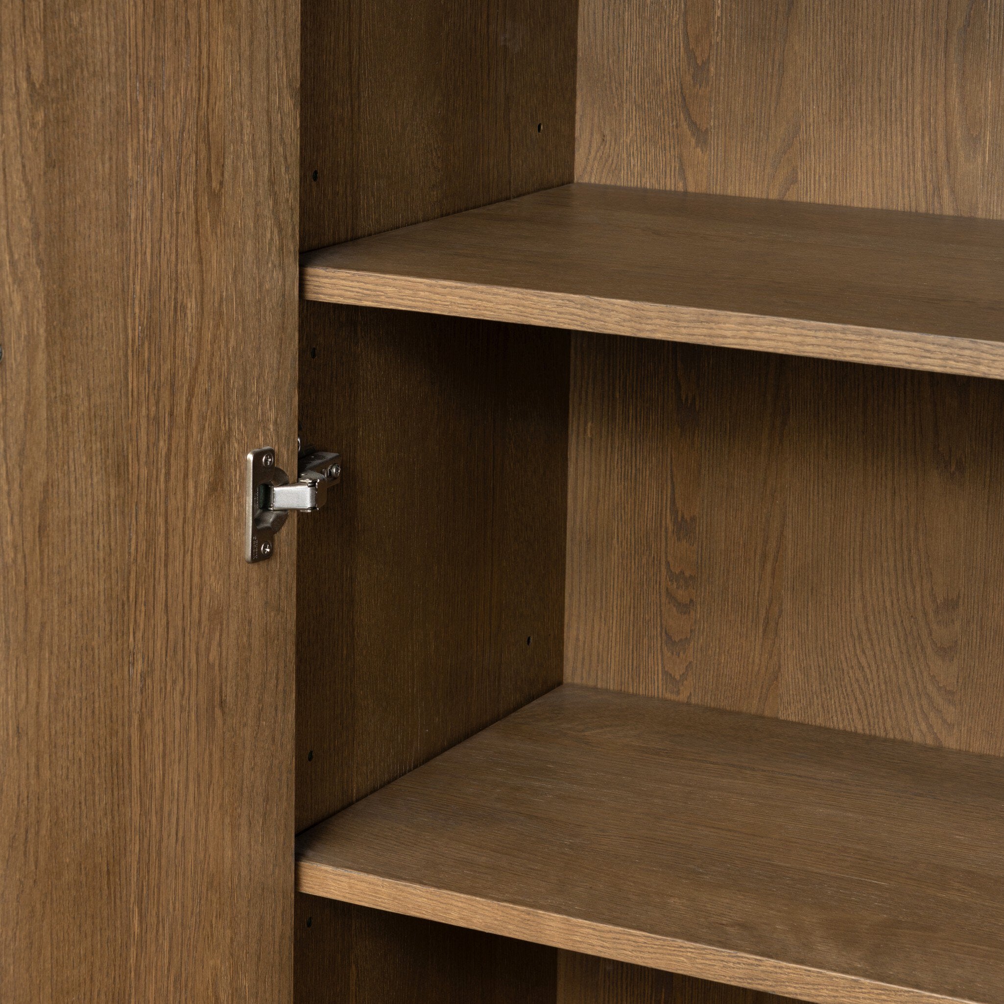 Four Hands Anthem Washed Natural Bath Storage finish close-up