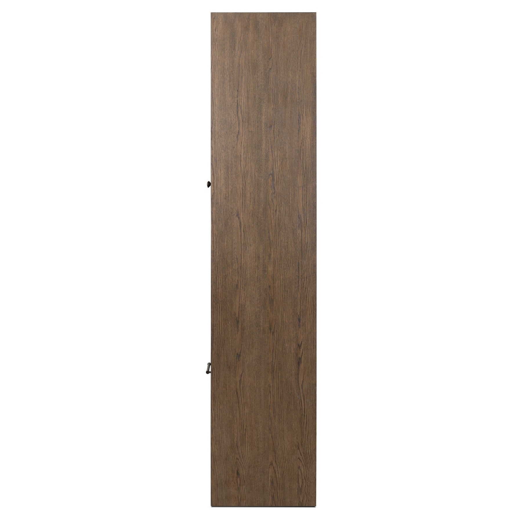 Four Hands Anthem Satin Espresso Oak Bath Storage side view