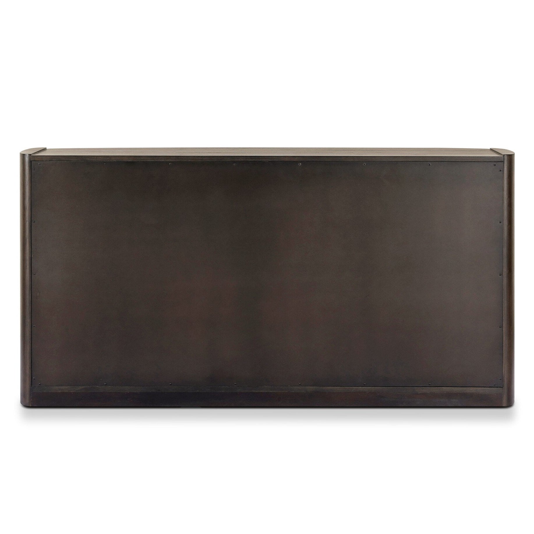 Four Hands Greer Smoked Black Sungkai 8 Drawer Dresser back view