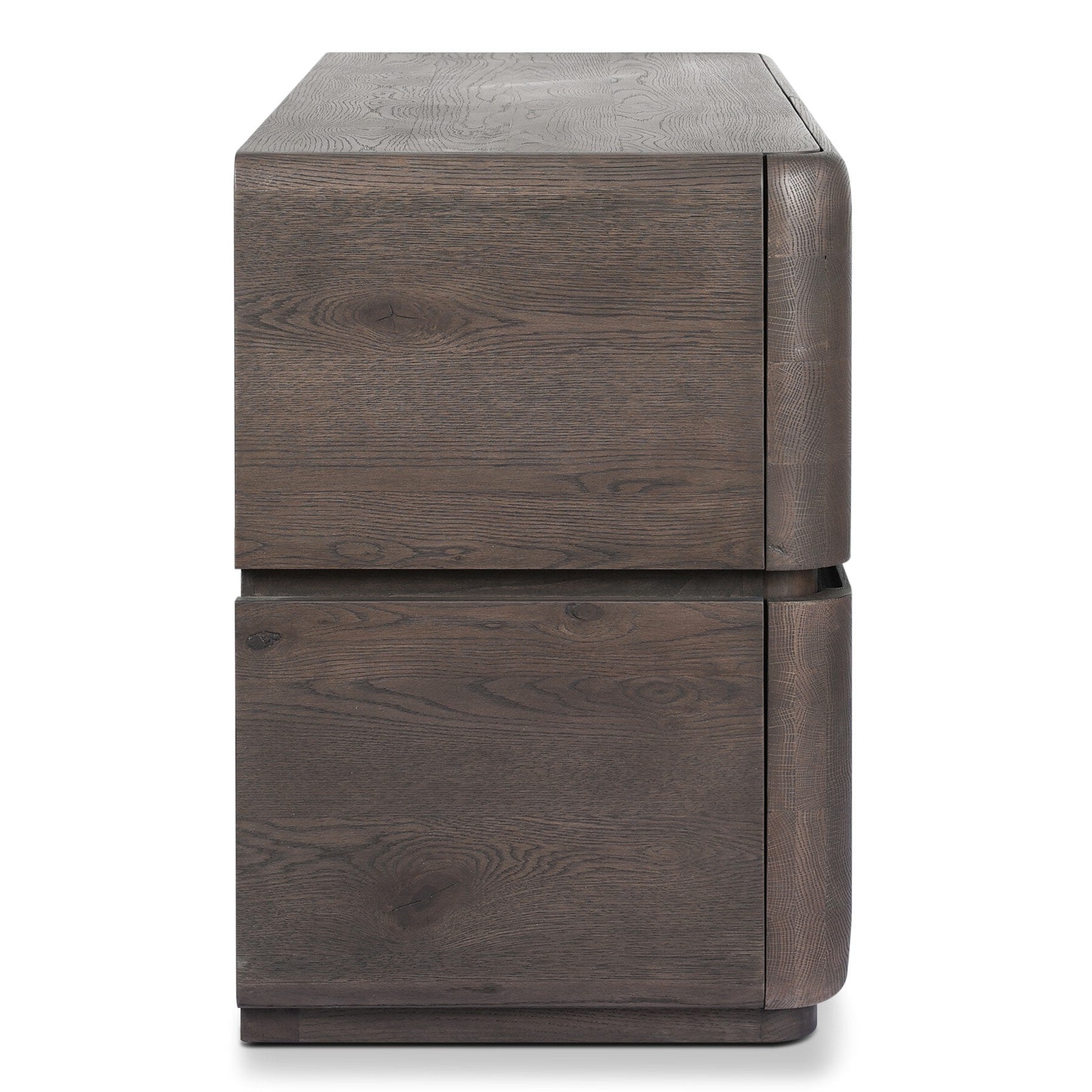 Four Hands Trona Tobacco Oak Dresser — side view
