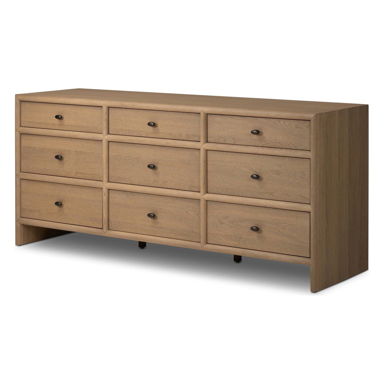 Four Hands Analisa Sandy Oak 9 Drawer Dresser