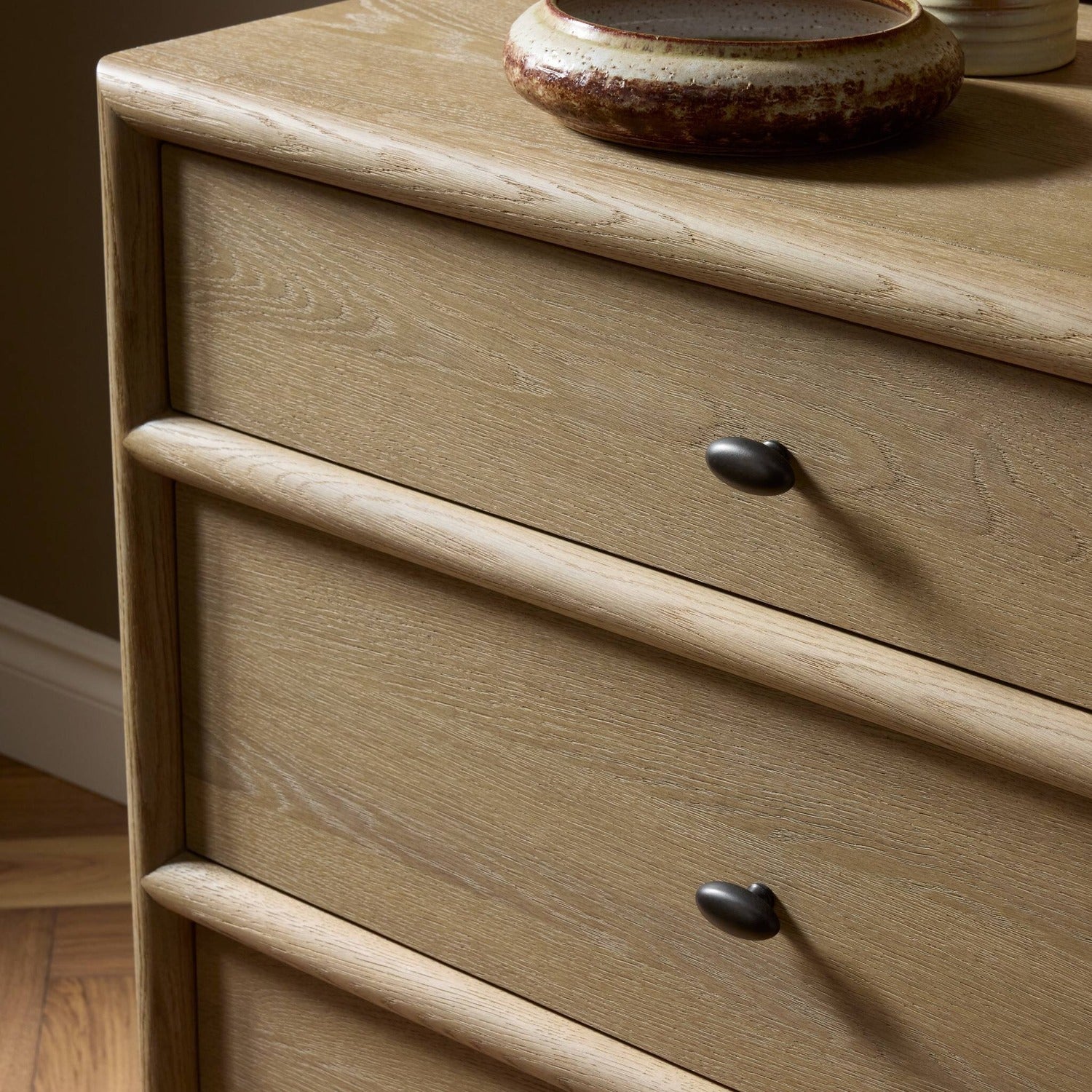 Four Hands Analisa Sandy Oak 6 Drawer Dresser
