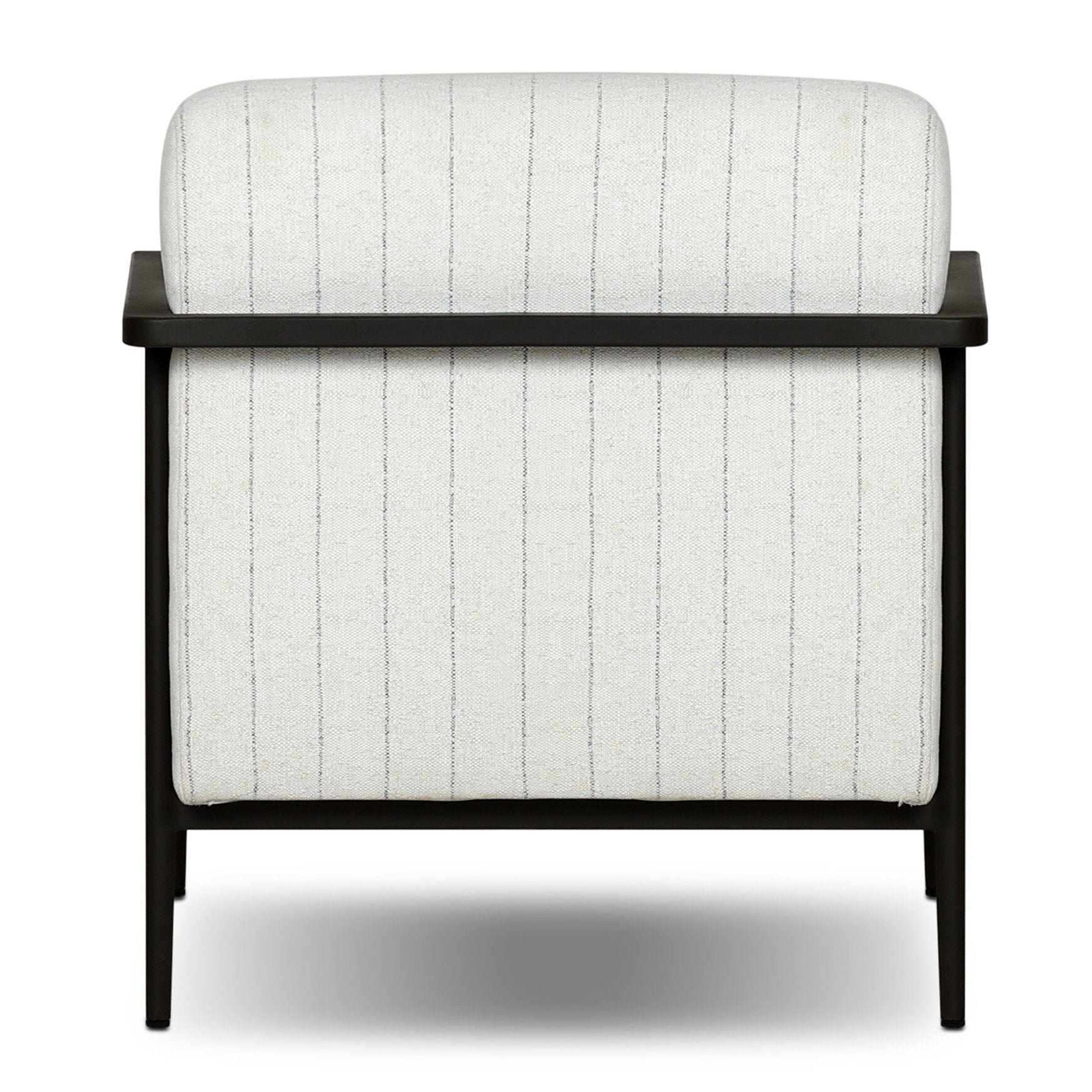 Four Hands Haverford Amalfi Natural Outdoor Chair — back view
