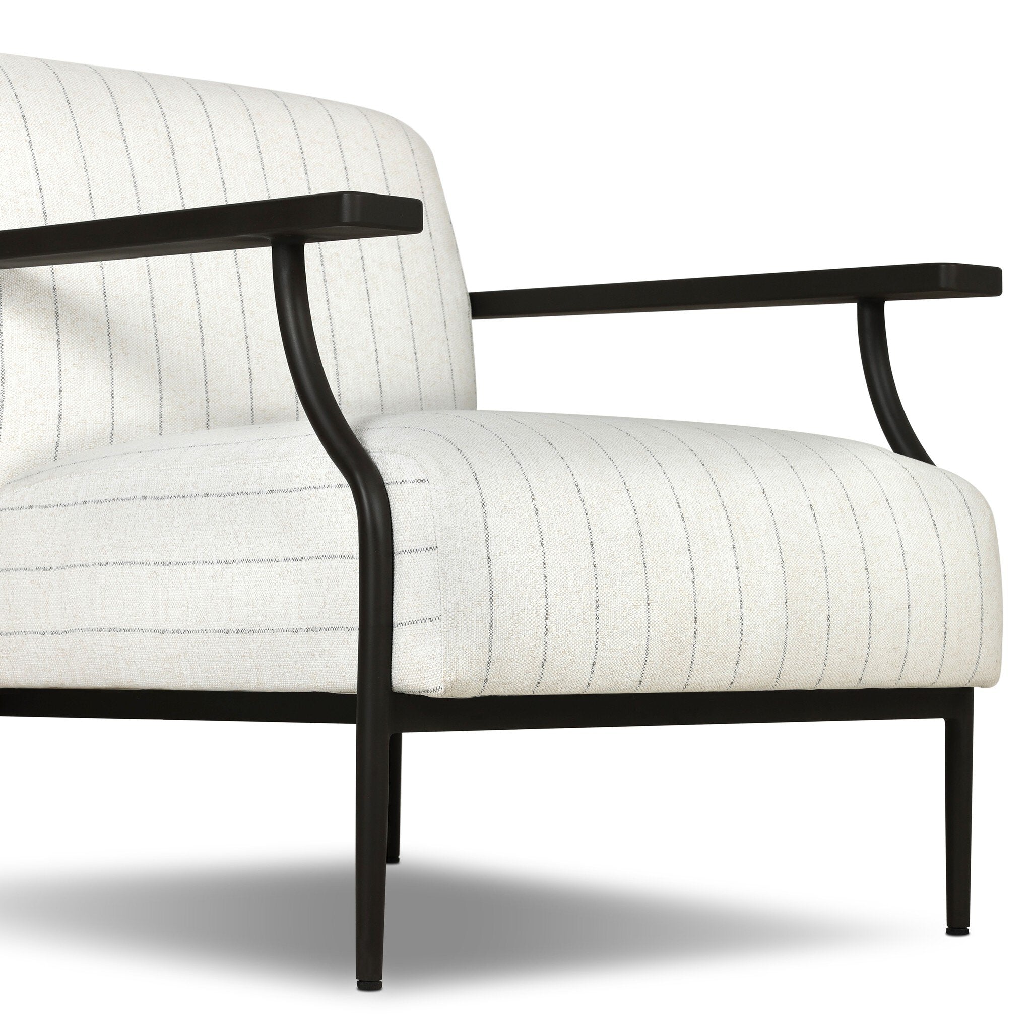Four Hands Haverford Amalfi Natural Outdoor Chair — construction detail