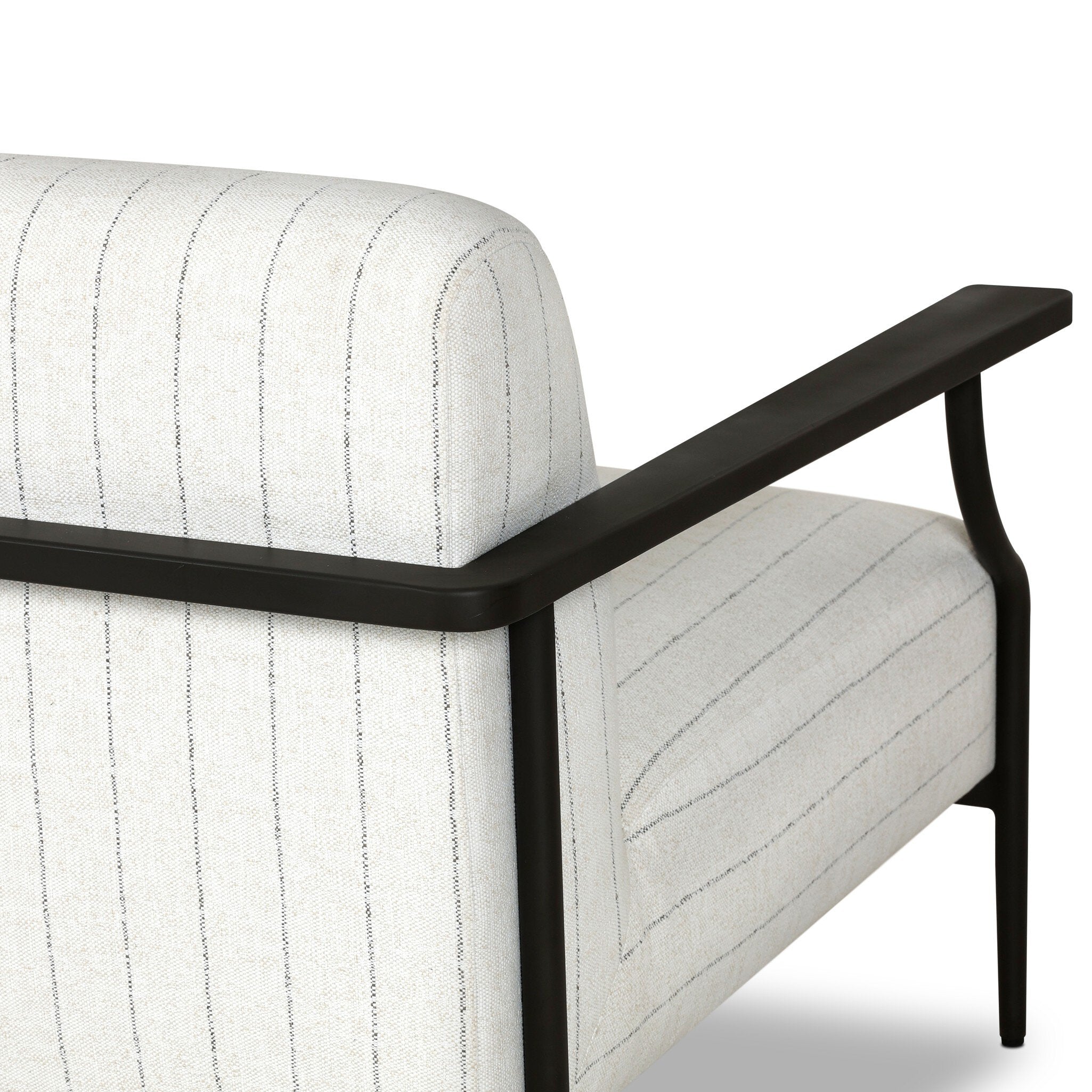 Four Hands Haverford Amalfi Natural Outdoor Chair — close-up detail
